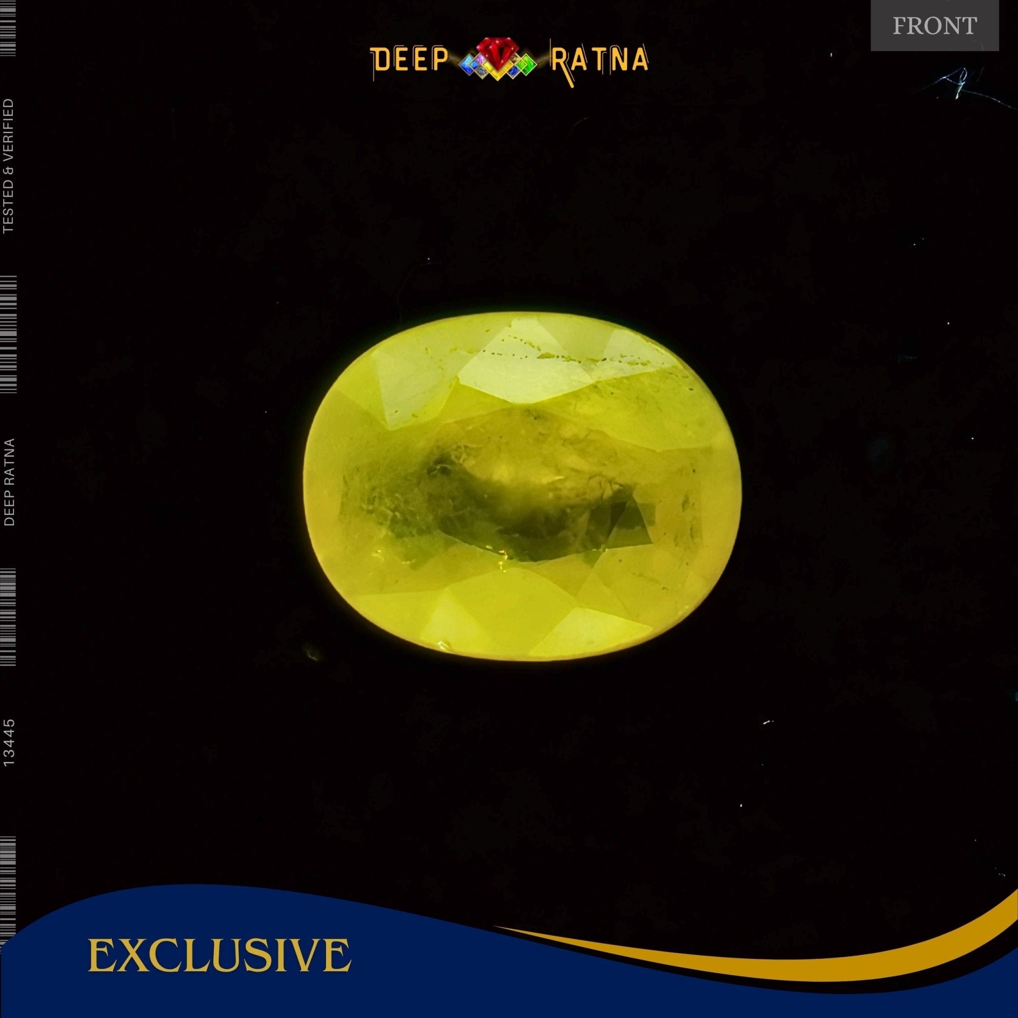 Yellow Sapphire 3.66 Carat (Thailand) - Deep Ratna