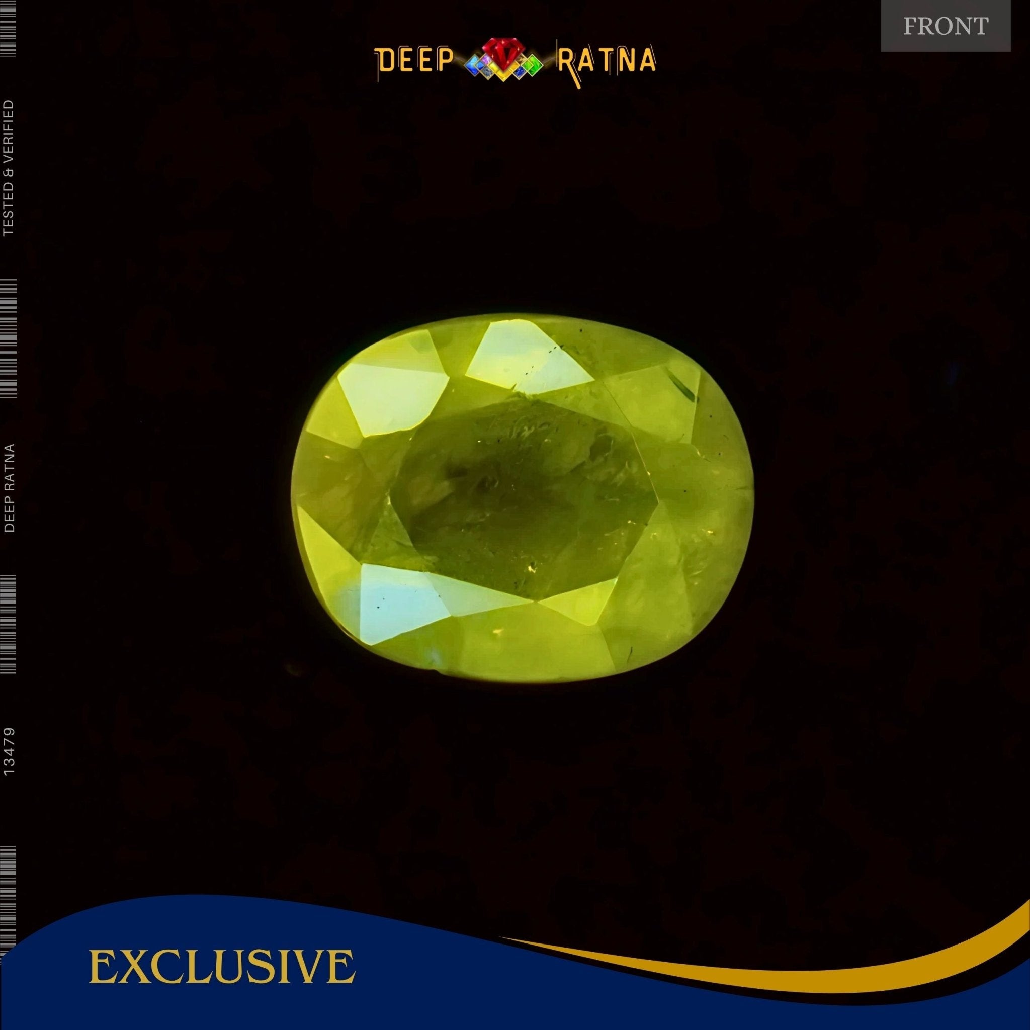 Yellow Sapphire 3.69 Carat (Thailand) - Deep Ratna