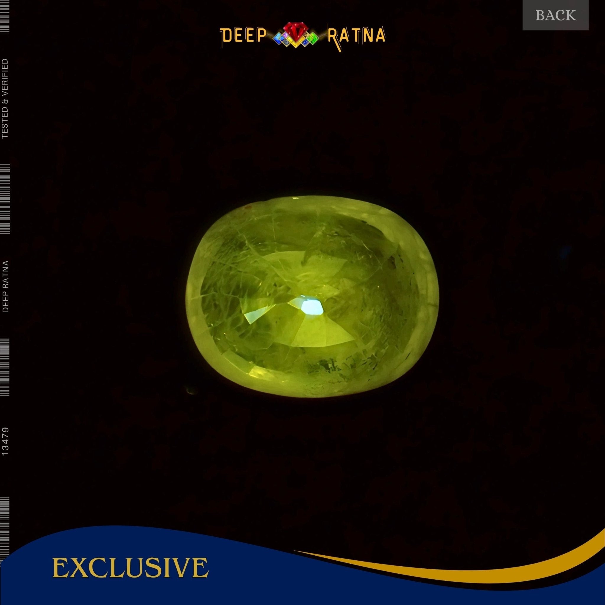 Yellow Sapphire 3.69 Carat (Thailand) - Deep Ratna