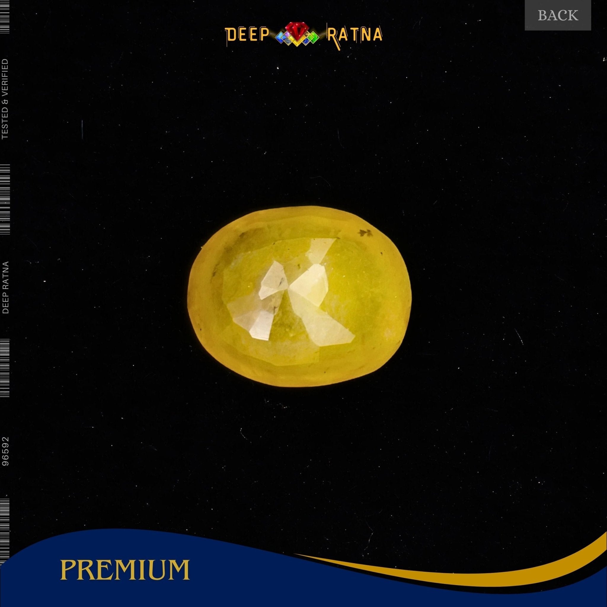 Yellow Sapphire 3.70 Carat (Thailand) - Deep Ratna