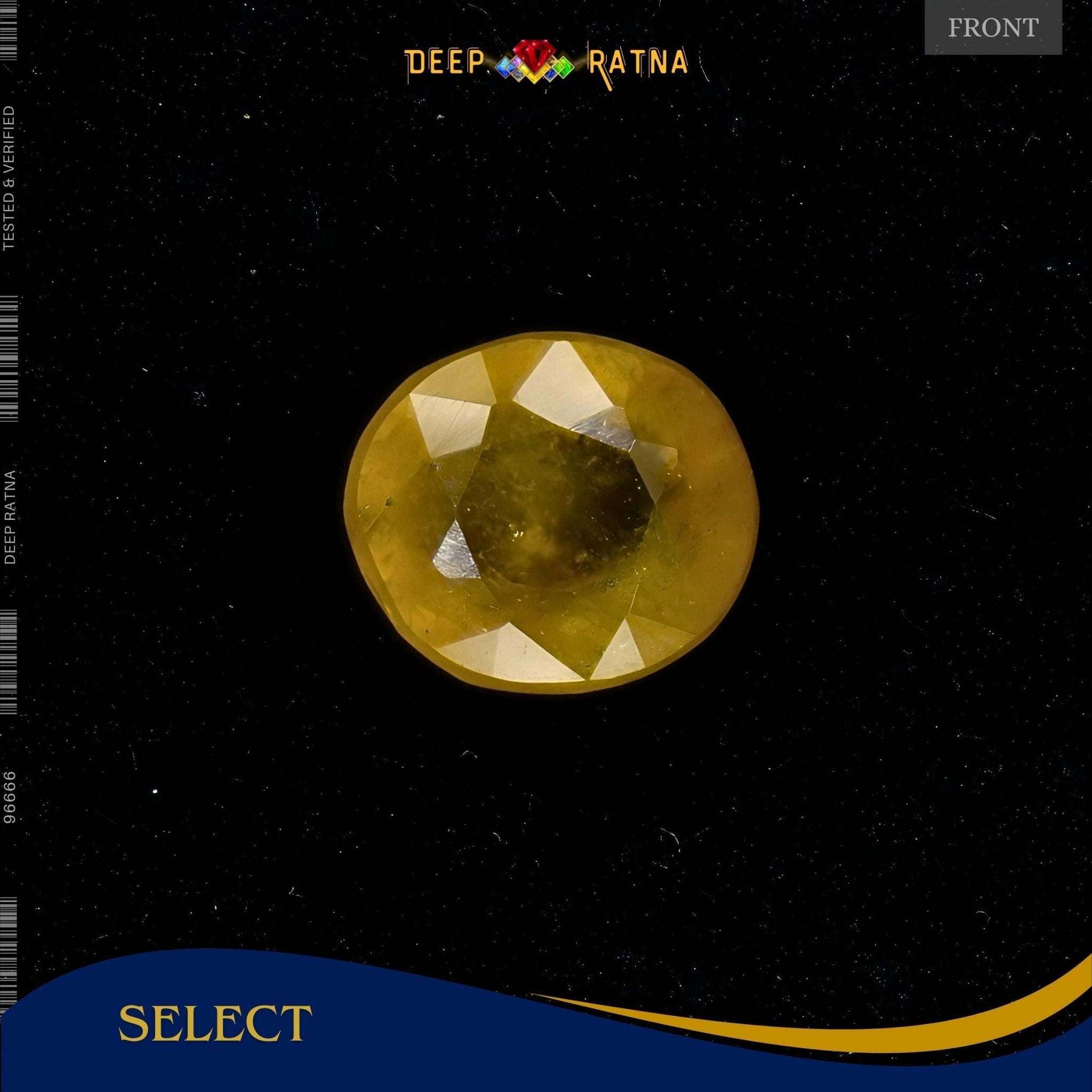 Yellow Sapphire 3.70 Carat (Thailand) - Deep Ratna