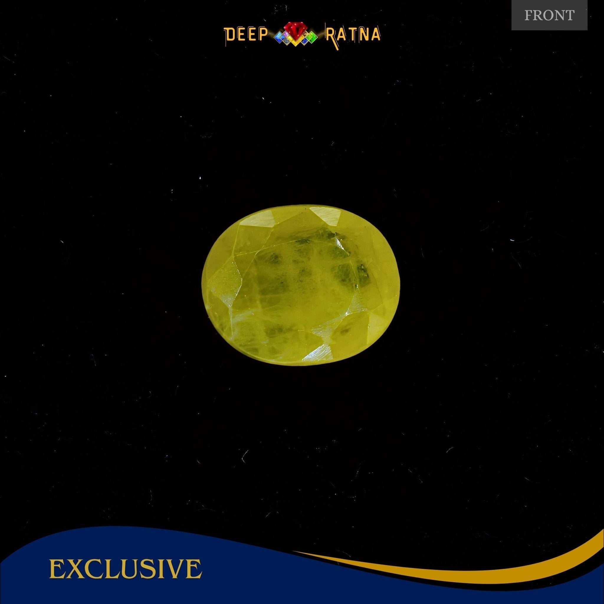 Yellow Sapphire 3.70 Carat (Thailand) - Deep Ratna