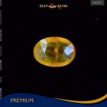 Yellow Sapphire 3.70 Carat (Thailand) - Deep Ratna
