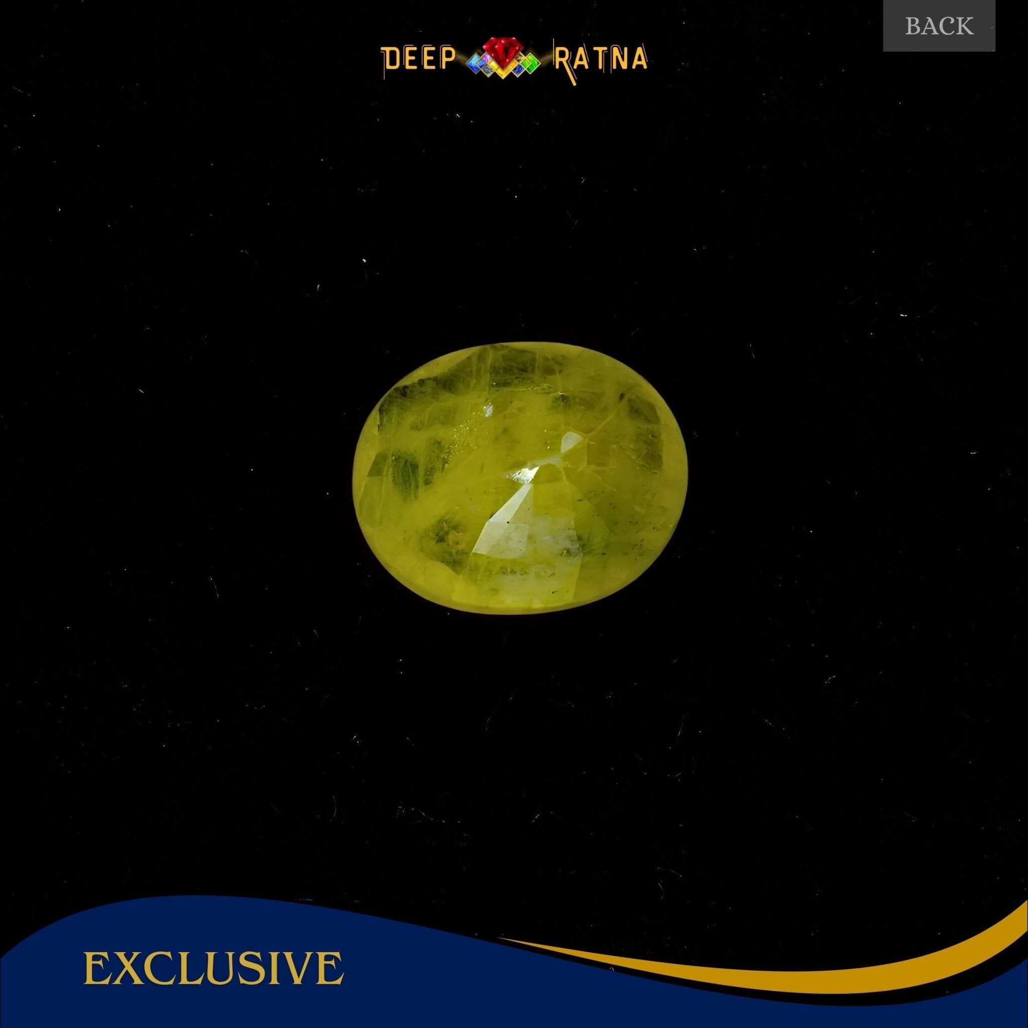 Yellow Sapphire 3.70 Carat (Thailand) - Deep Ratna