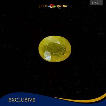 Yellow Sapphire 3.70 Carat (Thailand) - Deep Ratna