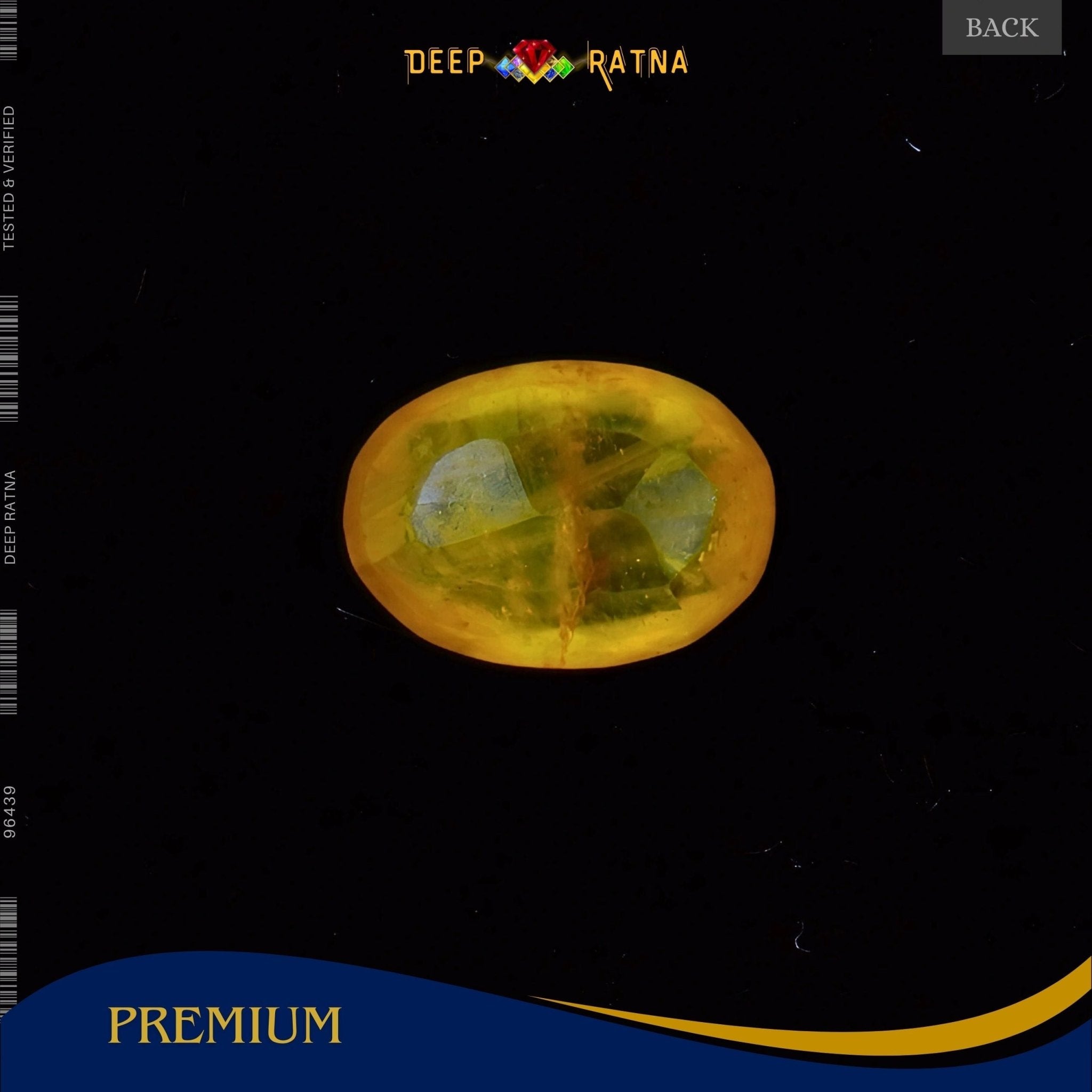 Yellow Sapphire 3.70 Carat (Thailand) - Deep Ratna