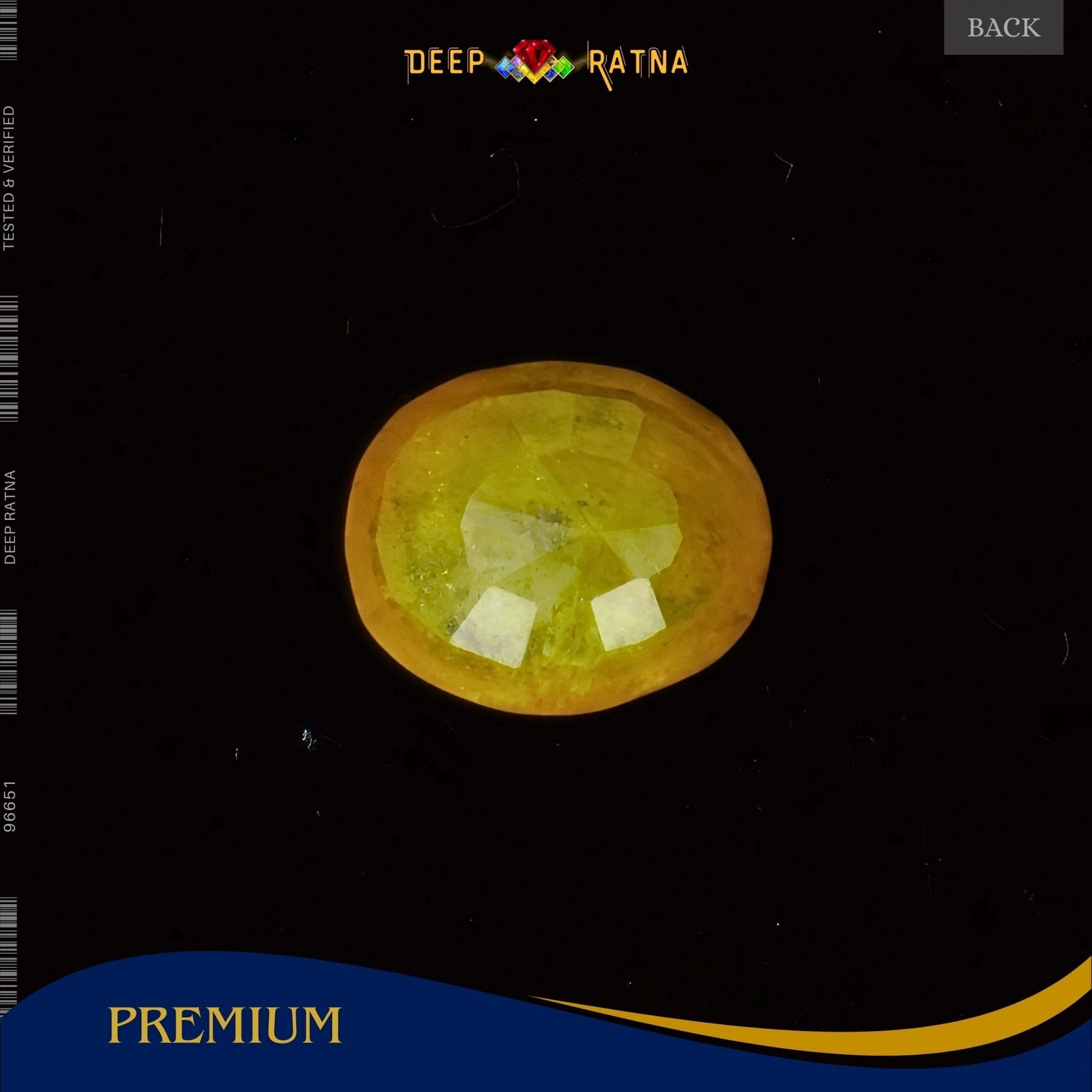 Yellow Sapphire 3.70 Carat (Thailand) - Deep Ratna
