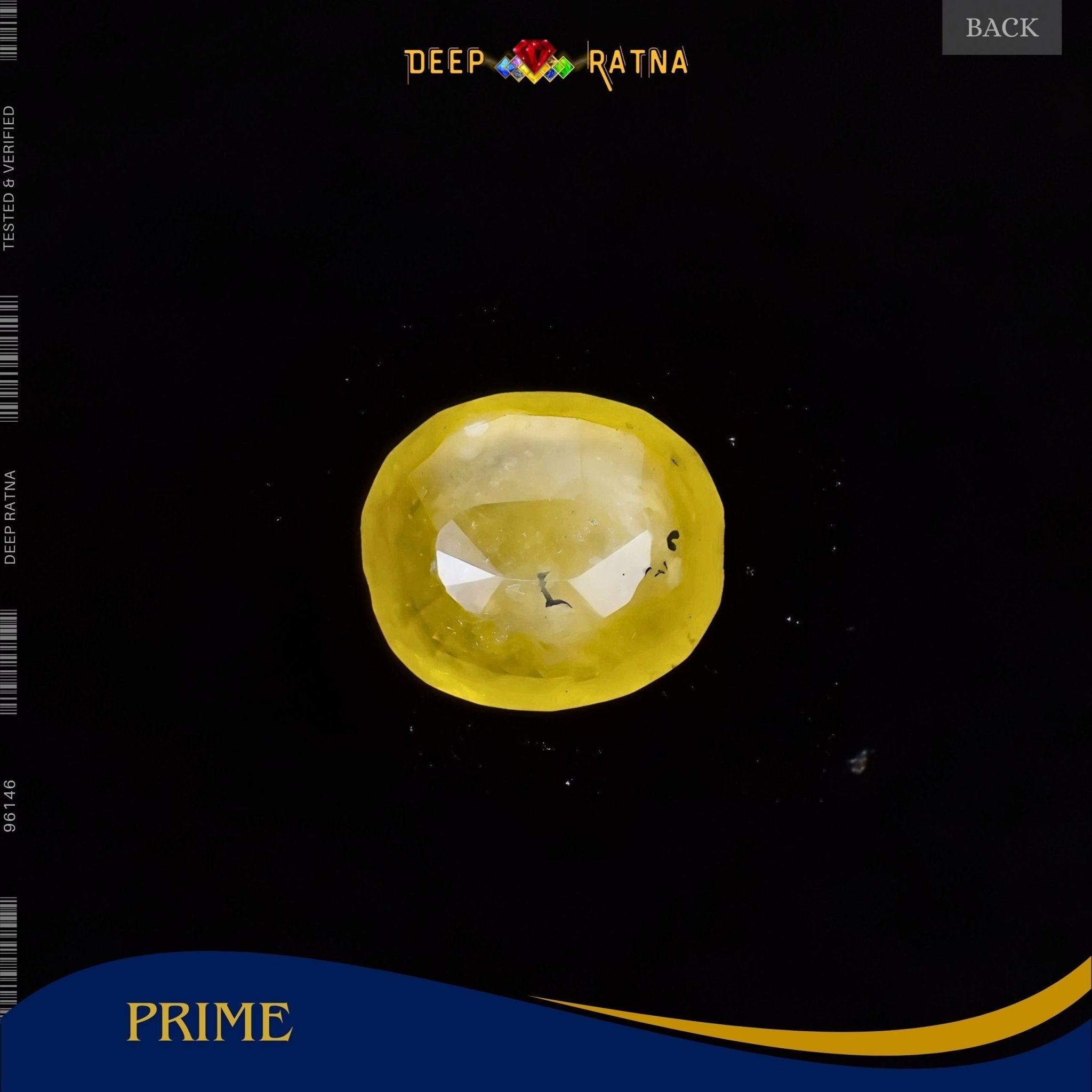 Yellow Sapphire 3.70 Carat (Thailand) - Deep Ratna