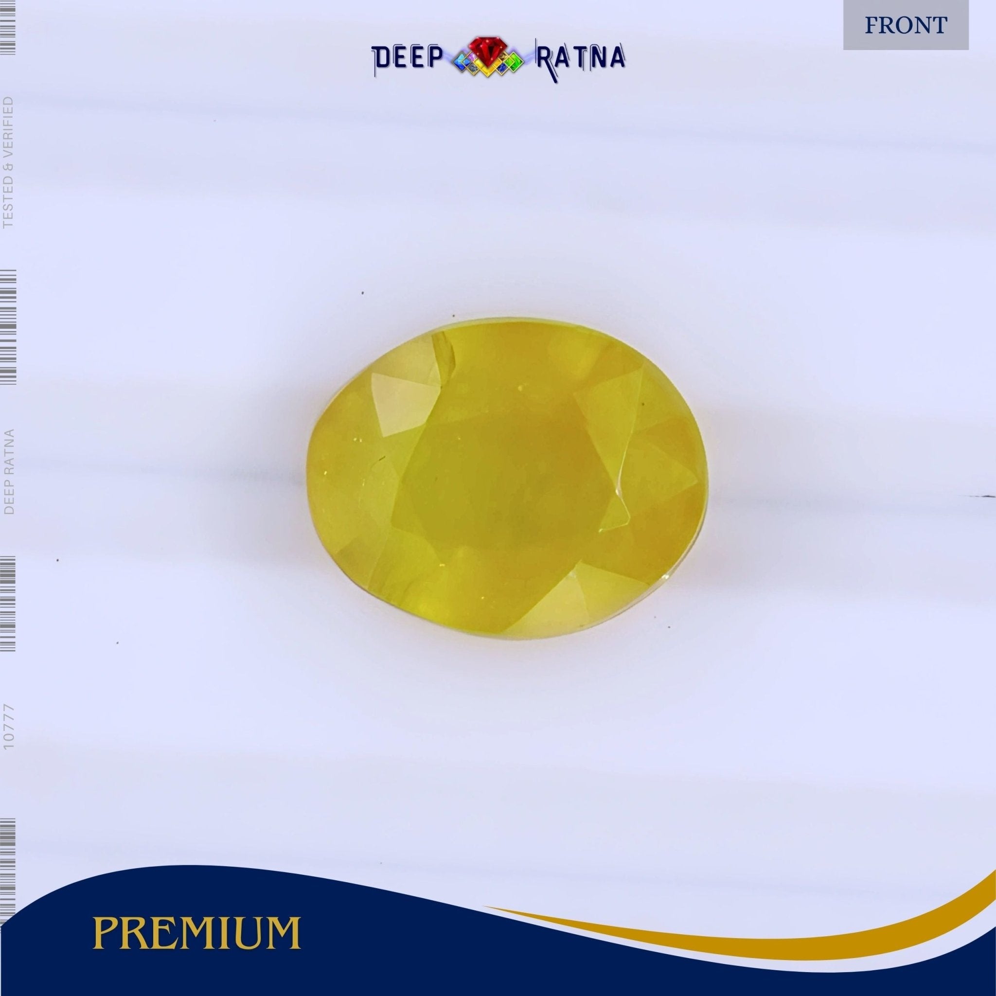 Yellow Sapphire 3.71 Carat (Thailand) - Deep Ratna