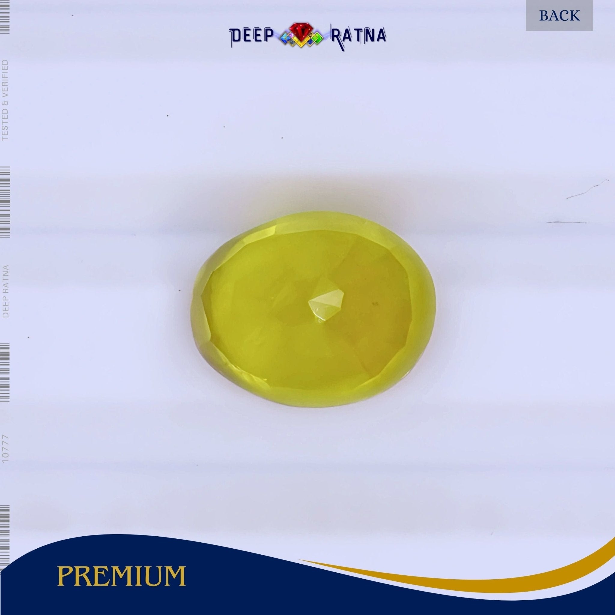 Yellow Sapphire 3.71 Carat (Thailand) - Deep Ratna