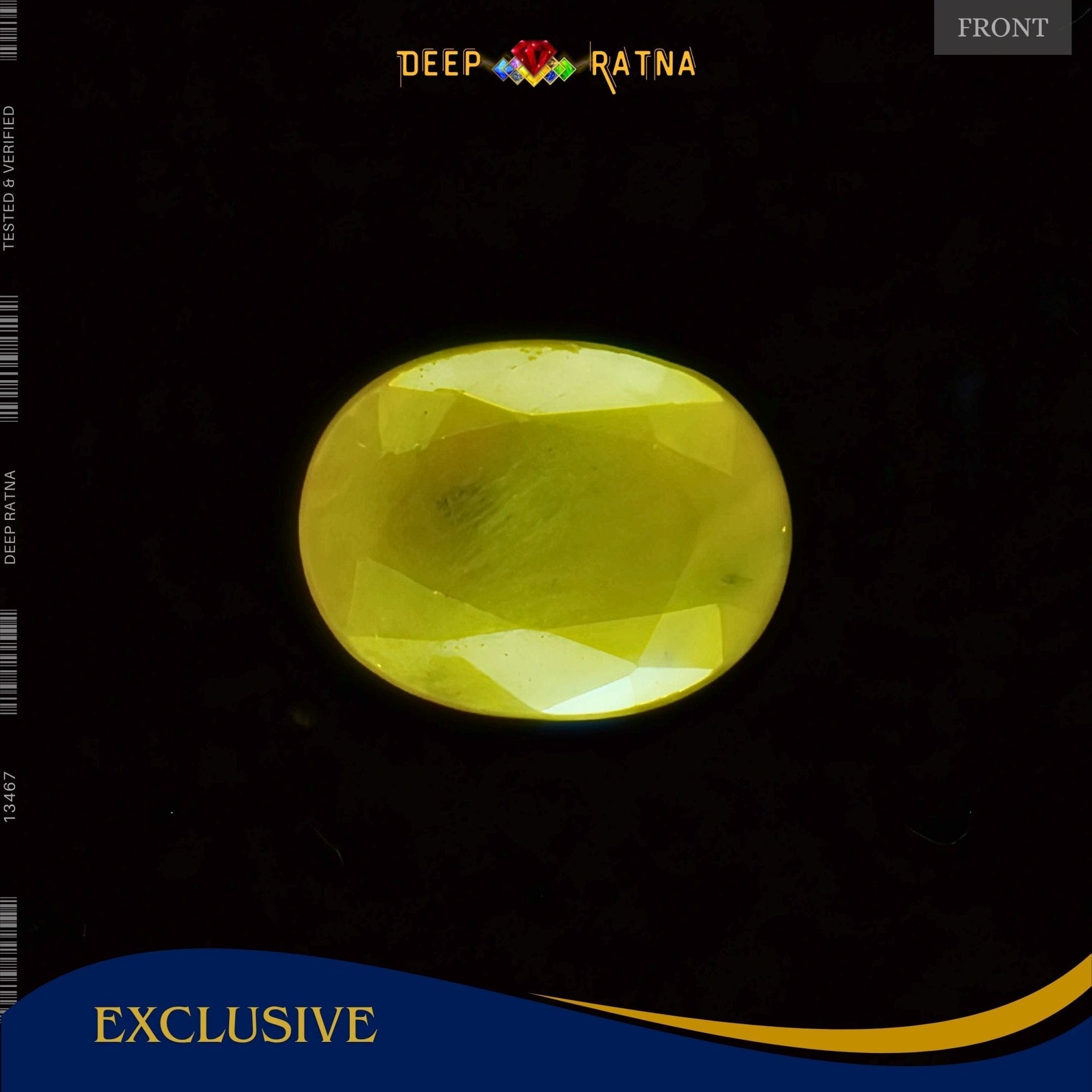 Yellow Sapphire 3.72 Carat (Thailand) - Deep Ratna