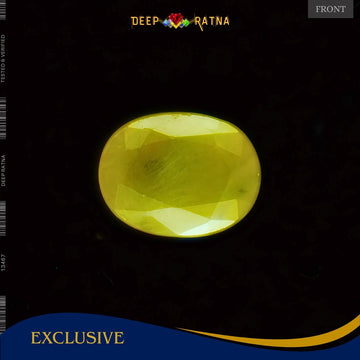 Yellow Sapphire 3.72 Carat (Thailand) - Deep Ratna