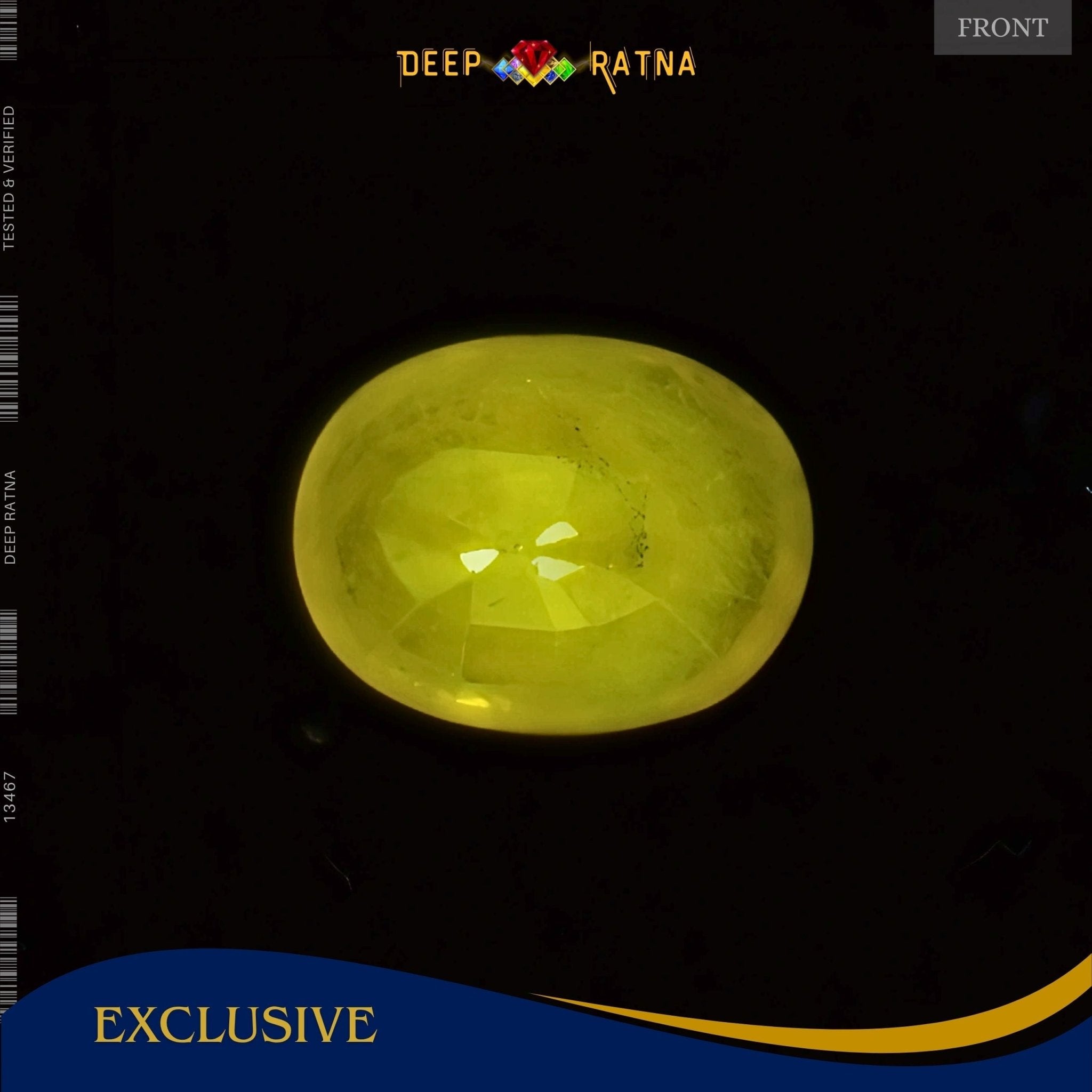 Yellow Sapphire 3.72 Carat (Thailand) - Deep Ratna