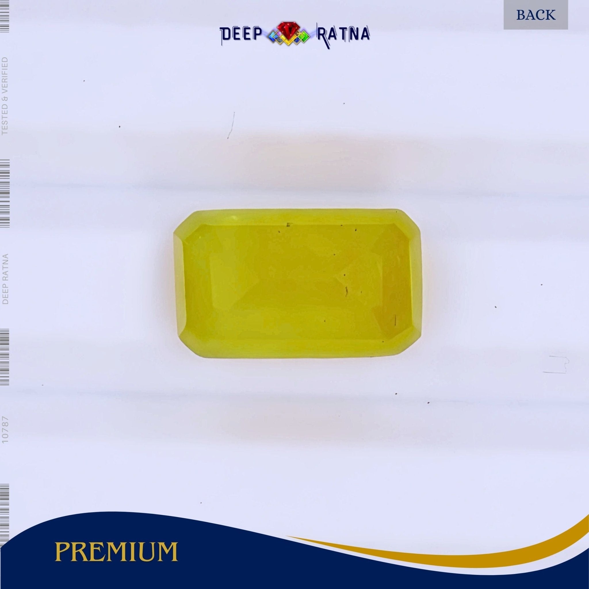 Yellow Sapphire 3.72 Carat (Thailand) - Deep Ratna