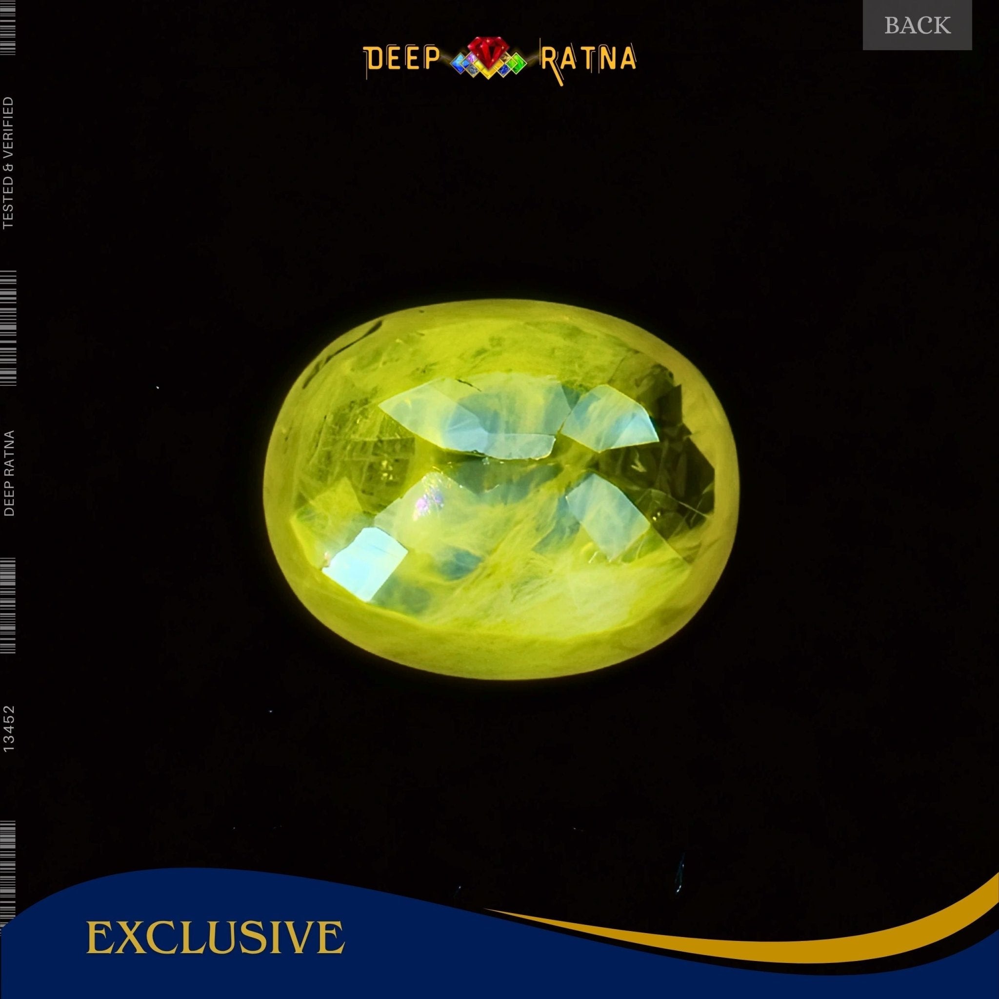 Yellow Sapphire 3.73 Carat (Thailand) - Deep Ratna