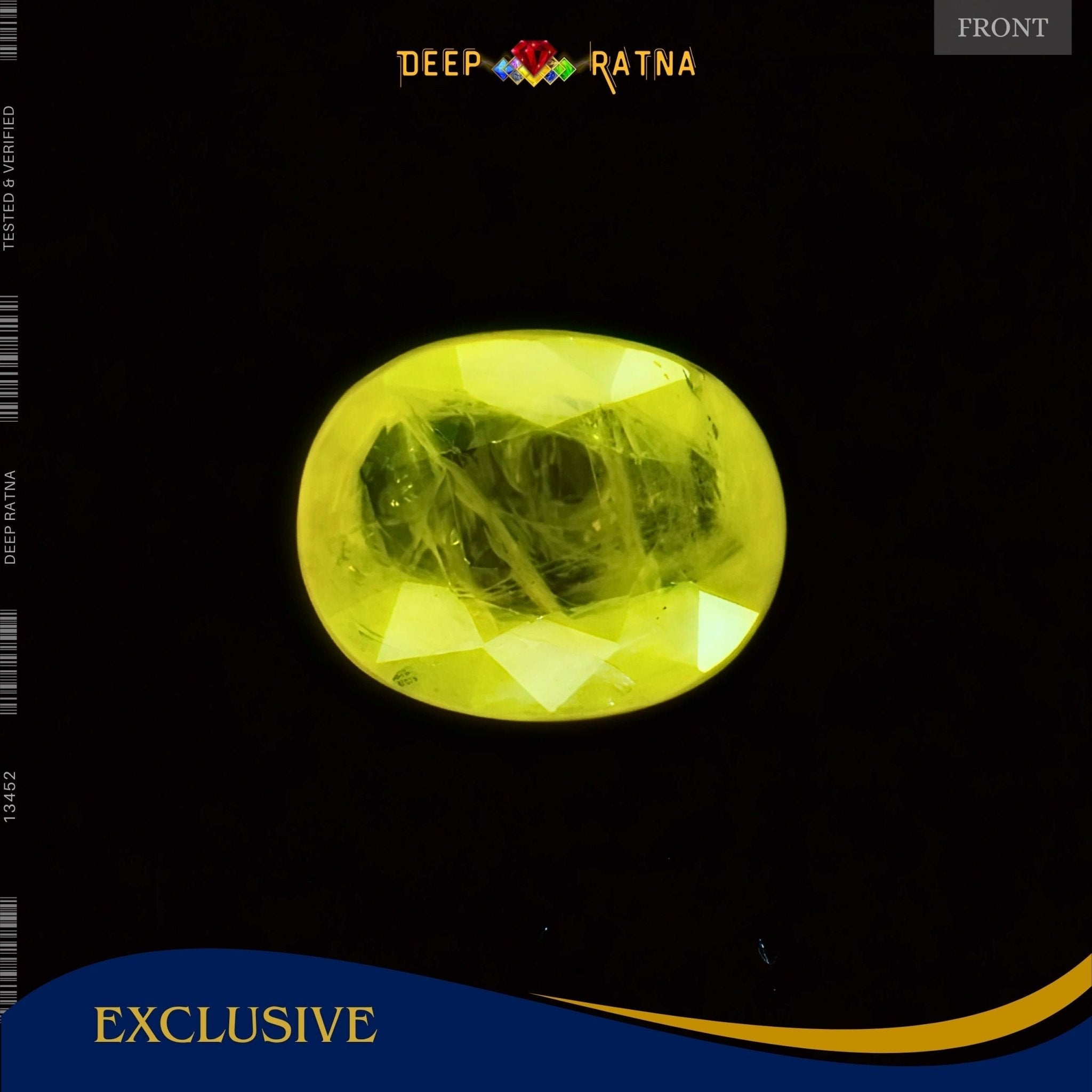 Yellow Sapphire 3.73 Carat (Thailand) - Deep Ratna