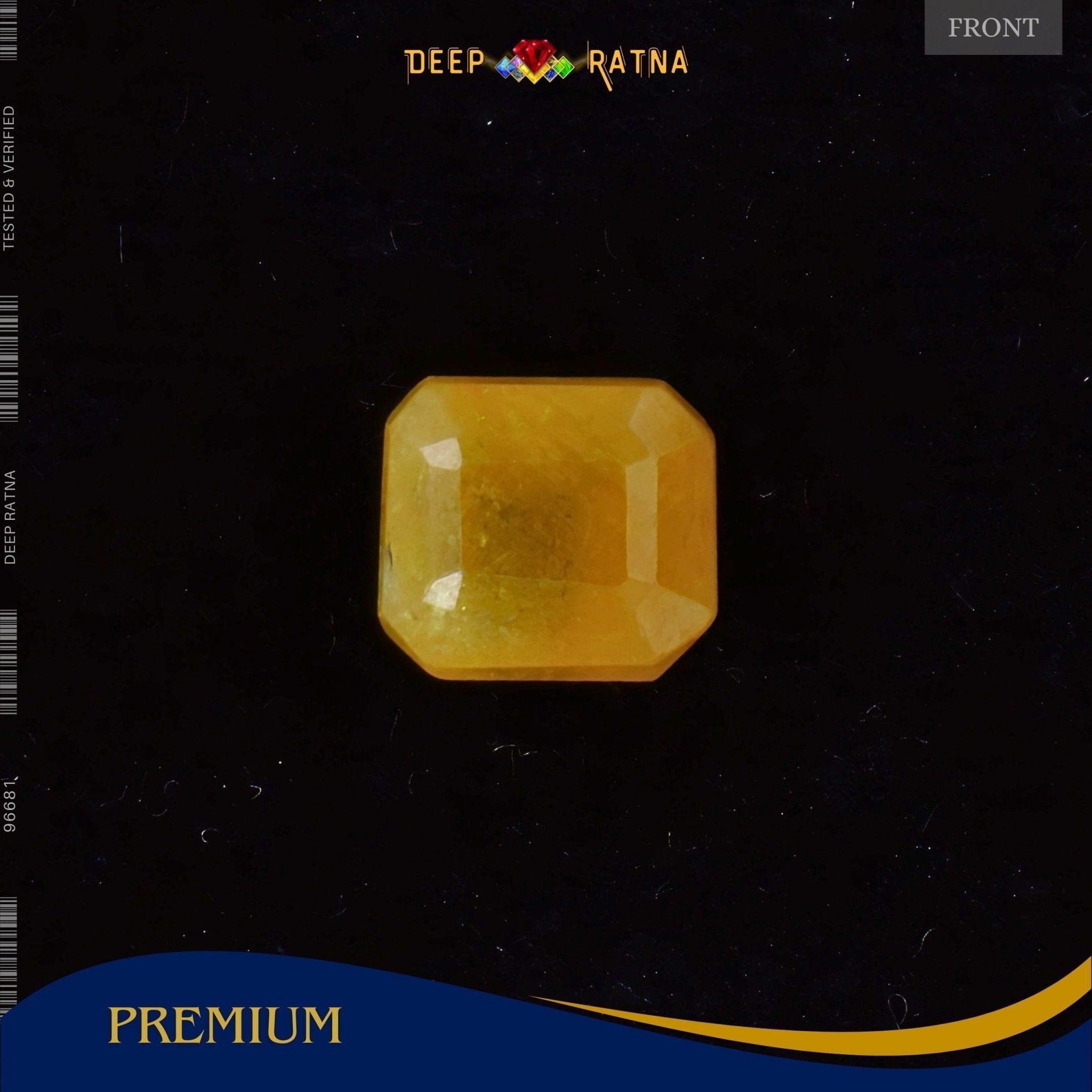 Yellow Sapphire 3.75 Carat (Thailand) - Deep Ratna