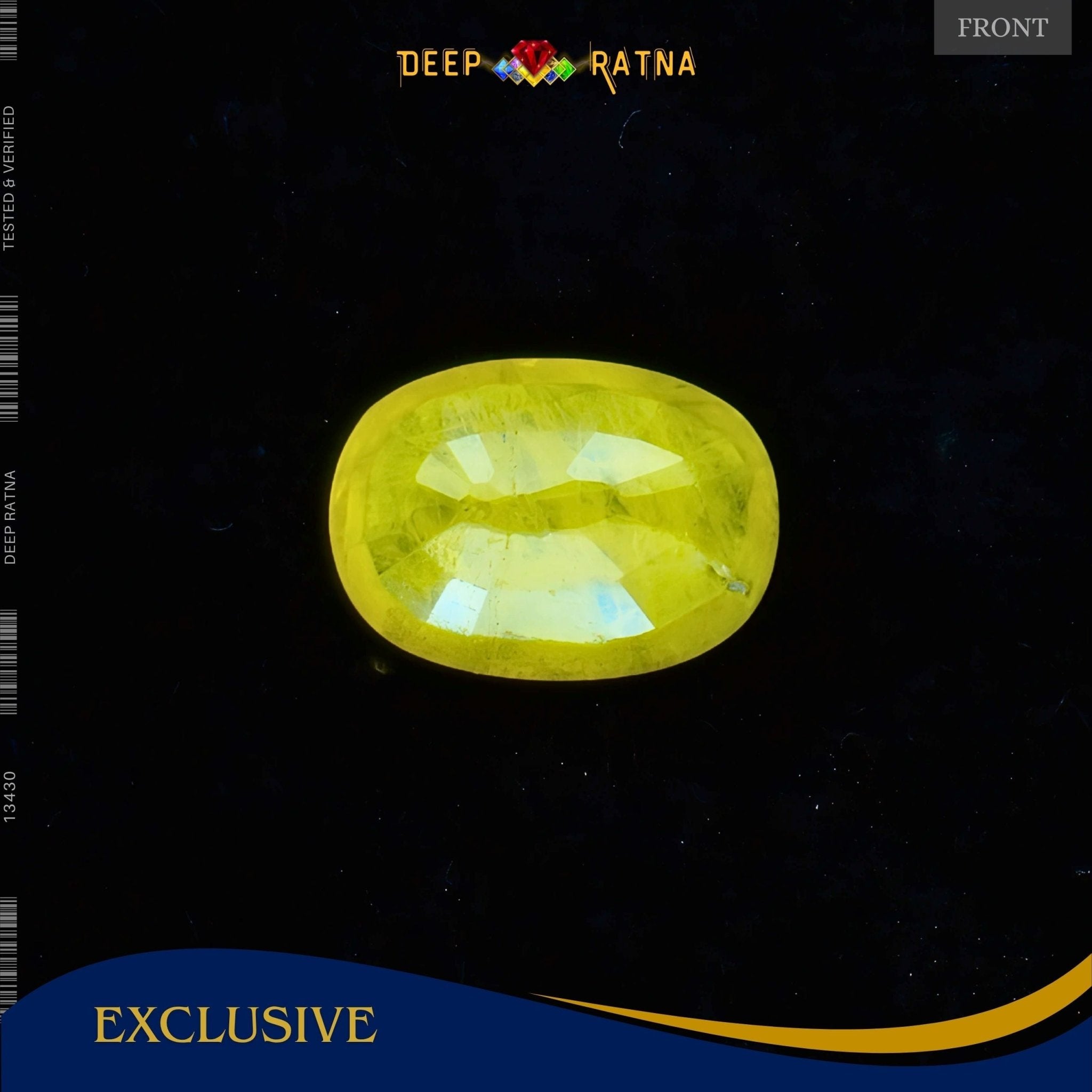 Yellow Sapphire 3.76 Carat (Thailand) - Deep Ratna