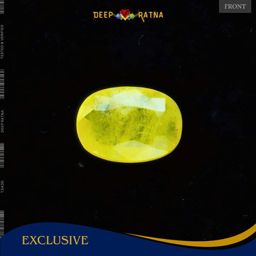 Yellow Sapphire 3.76 Carat (Thailand) - Deep Ratna