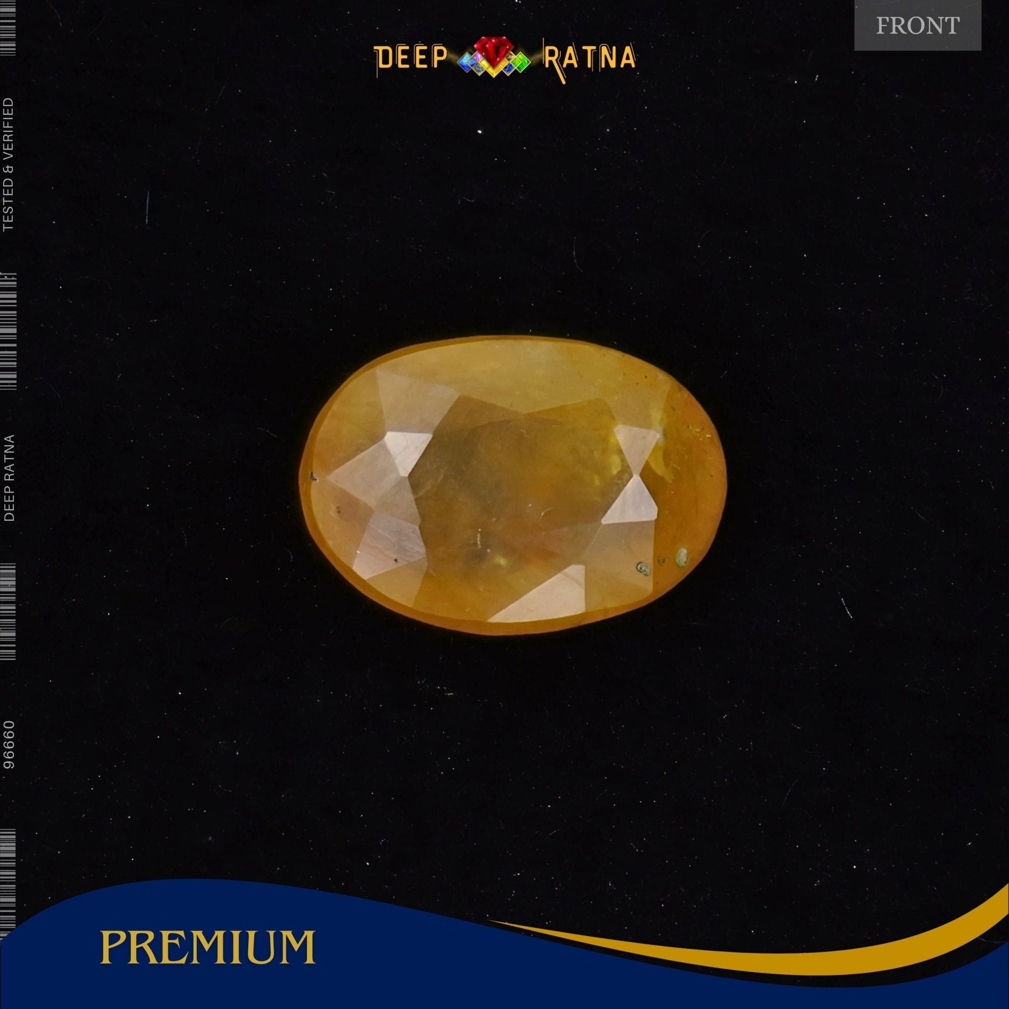 Yellow Sapphire 3.80 Carat (Thailand) - Deep Ratna
