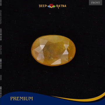 Yellow Sapphire 3.80 Carat (Thailand) - Deep Ratna