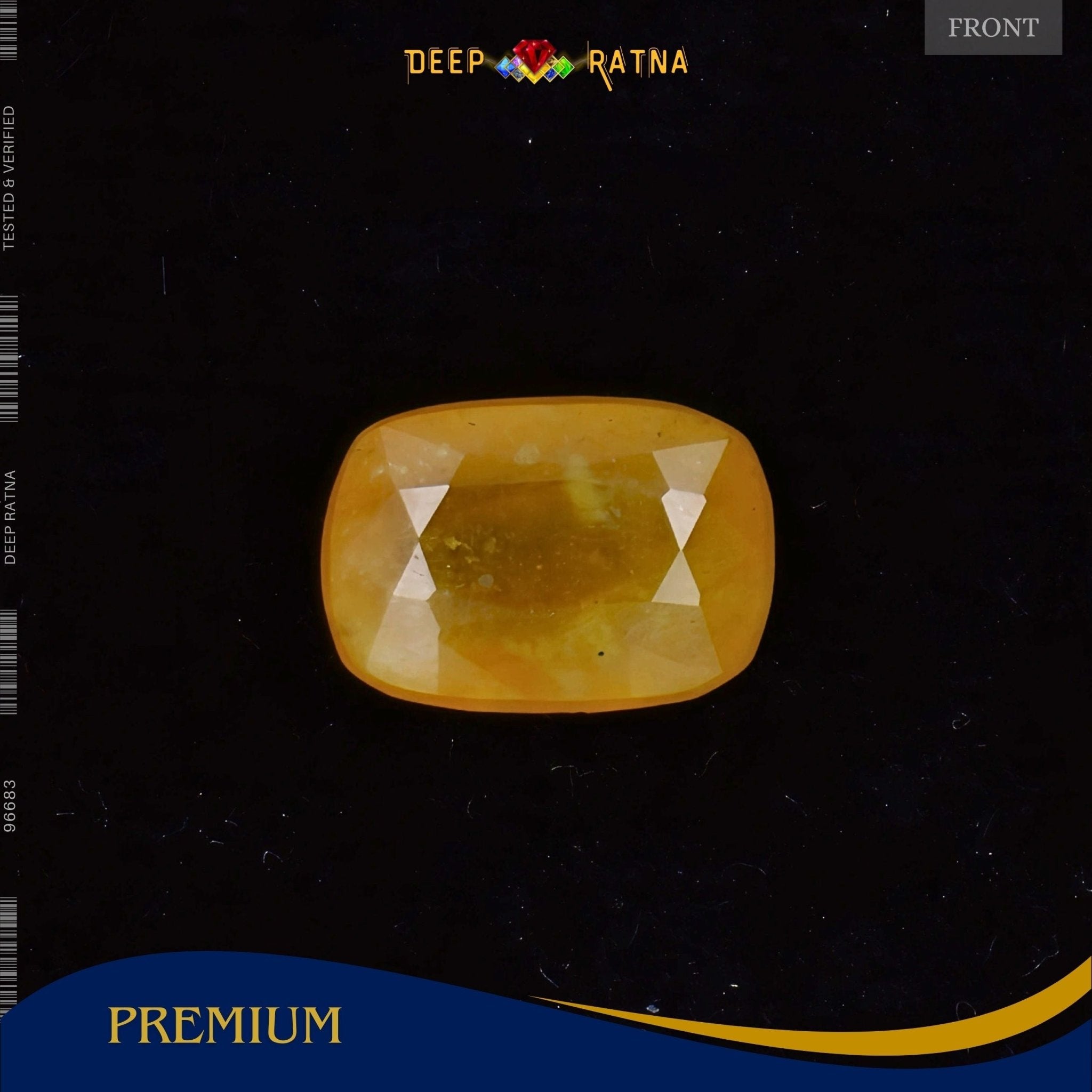 Yellow Sapphire 3.80 Carat (Thailand) - Deep Ratna