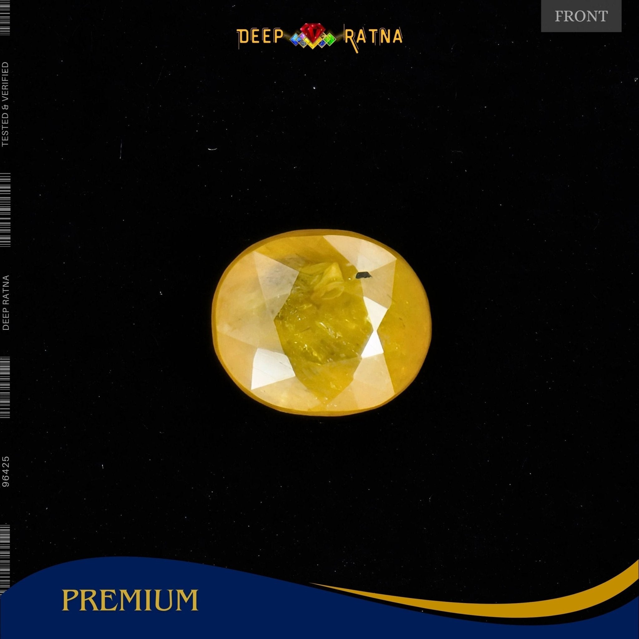 Yellow Sapphire 3.80 Carat (Thailand) - Deep Ratna