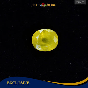Yellow Sapphire 3.80 Carat (Thailand) - Deep Ratna