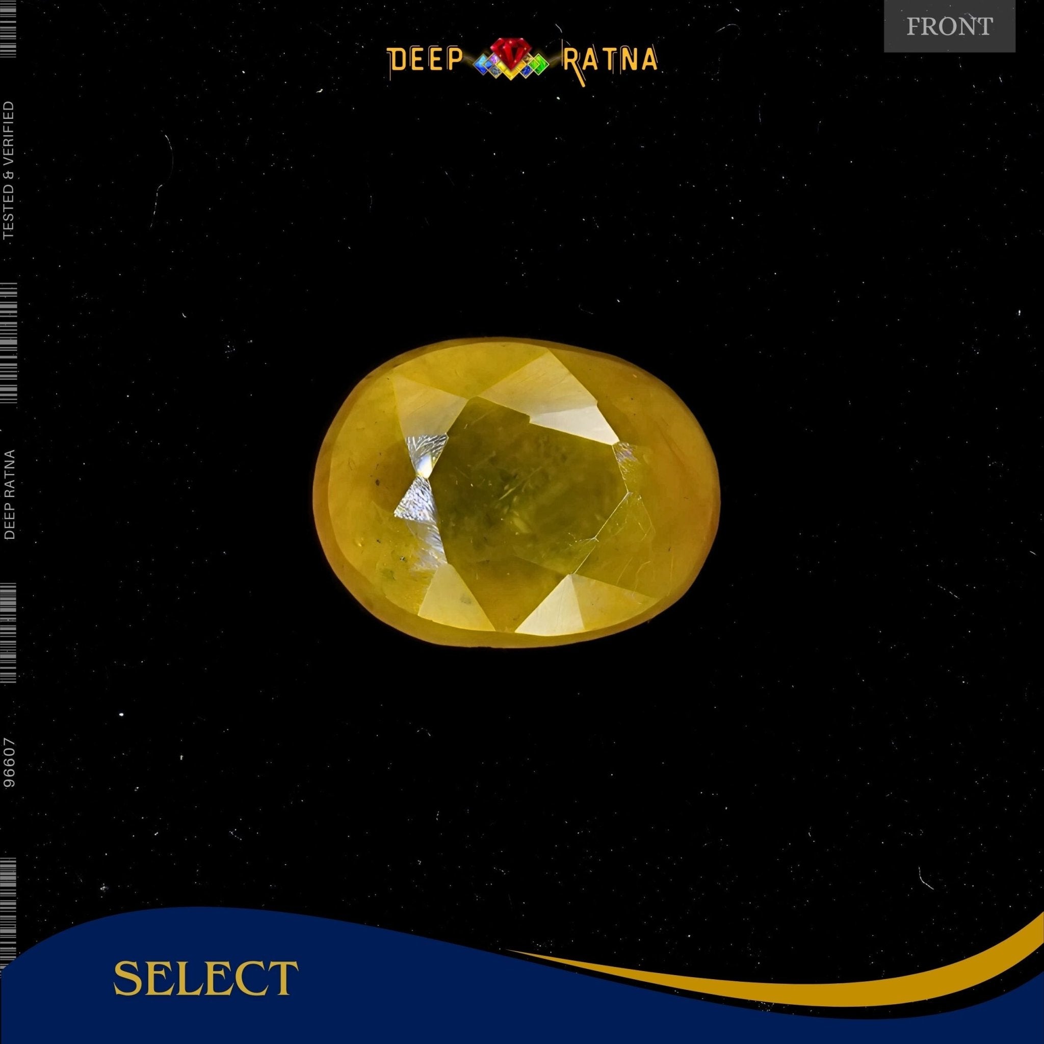 Yellow Sapphire 3.80 Carat (Thailand) - Deep Ratna
