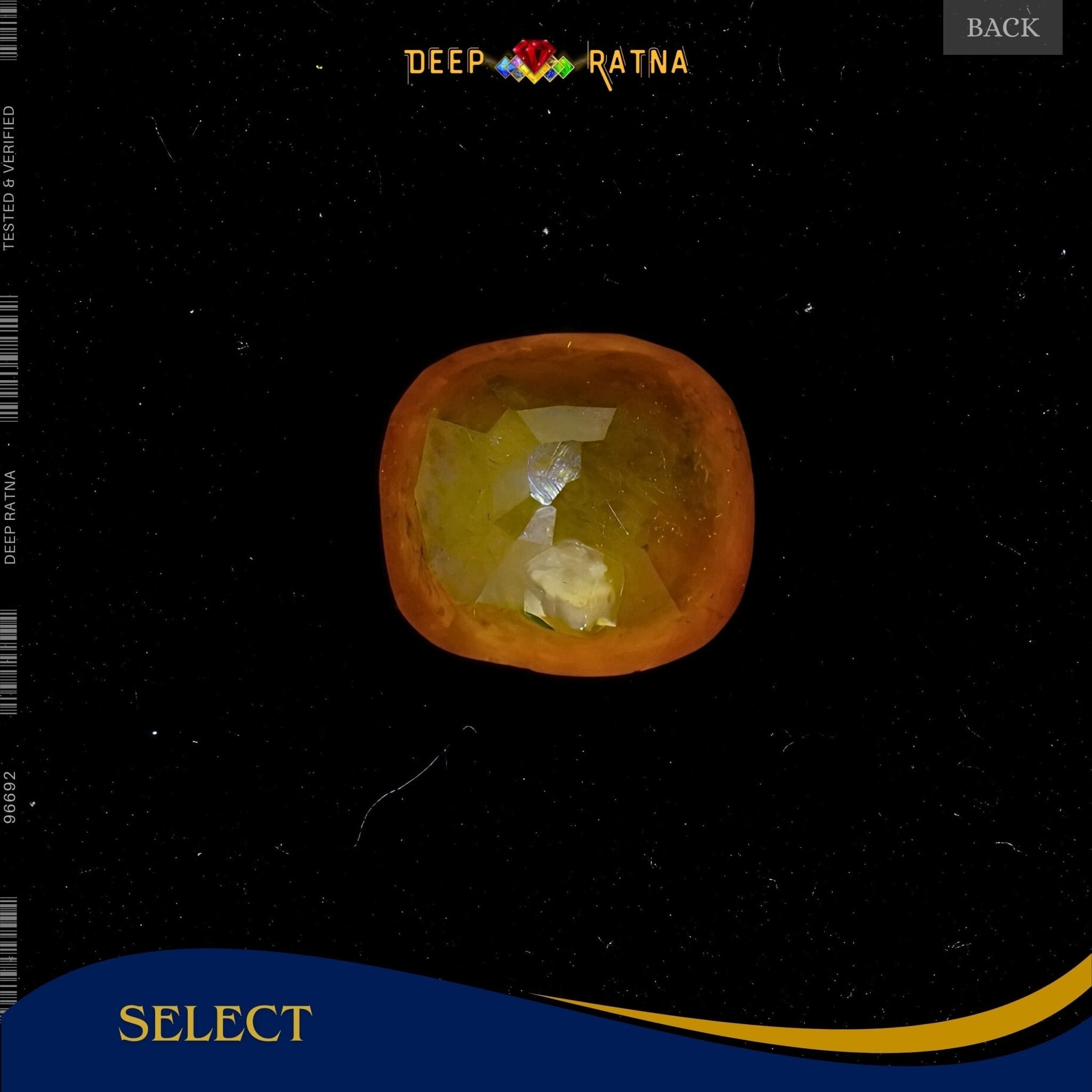 Yellow Sapphire 3.80 Carat (Thailand) - Deep Ratna