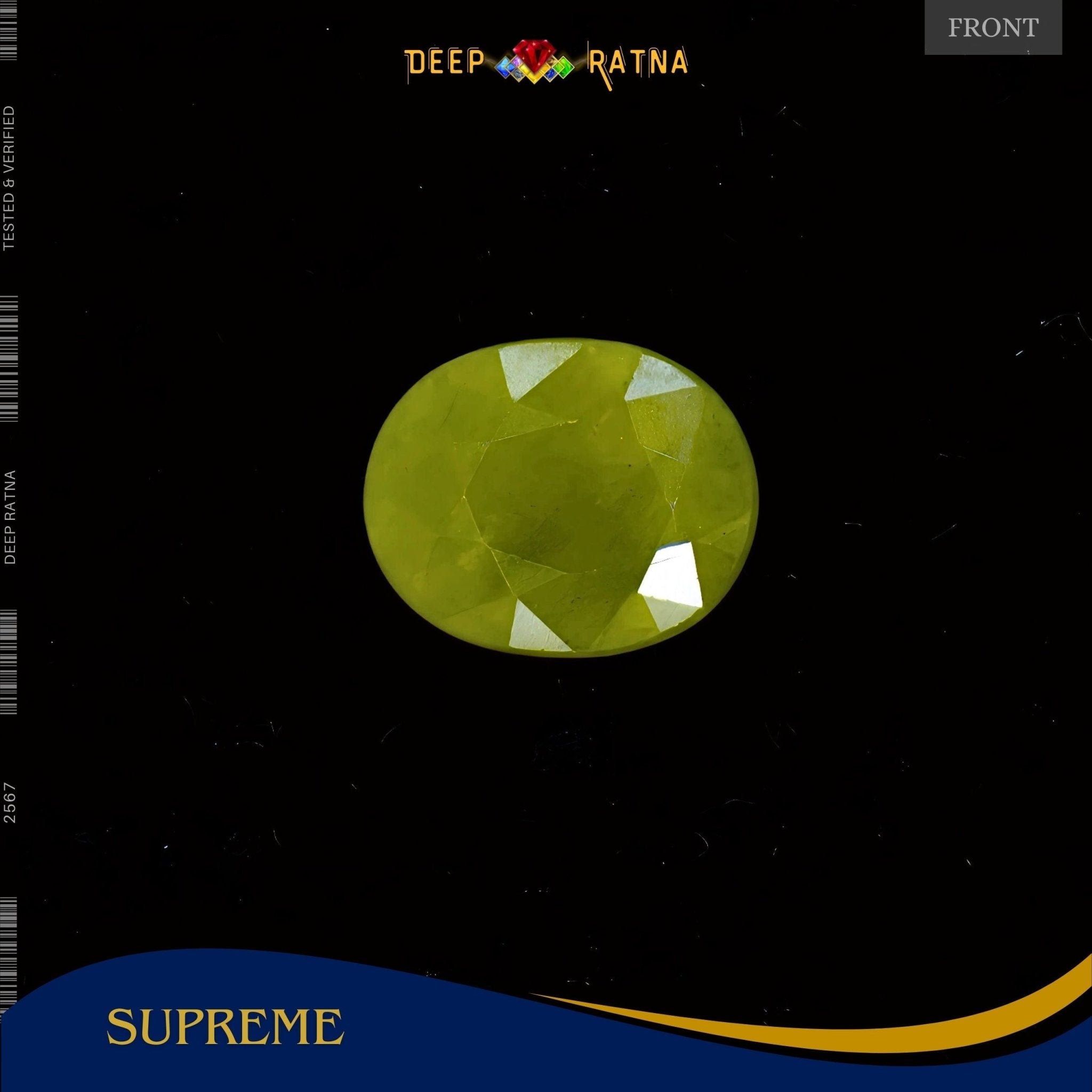 Yellow Sapphire 3.81 Carat (Thailand) - Deep Ratna