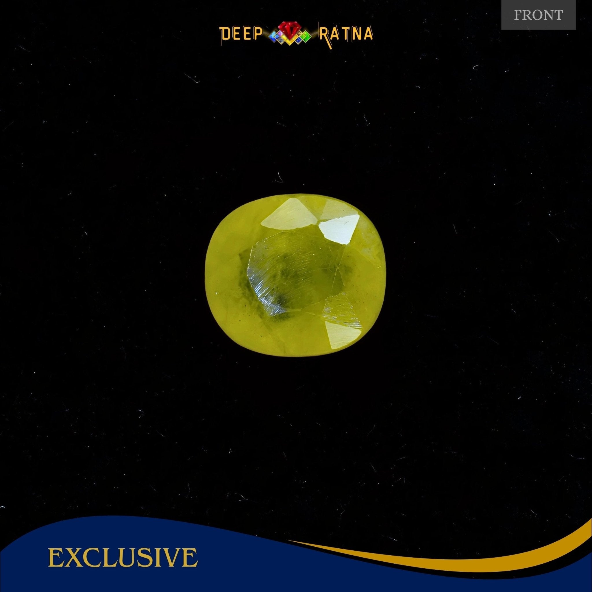Yellow Sapphire 3.83 Carat (Thailand) - Deep Ratna
