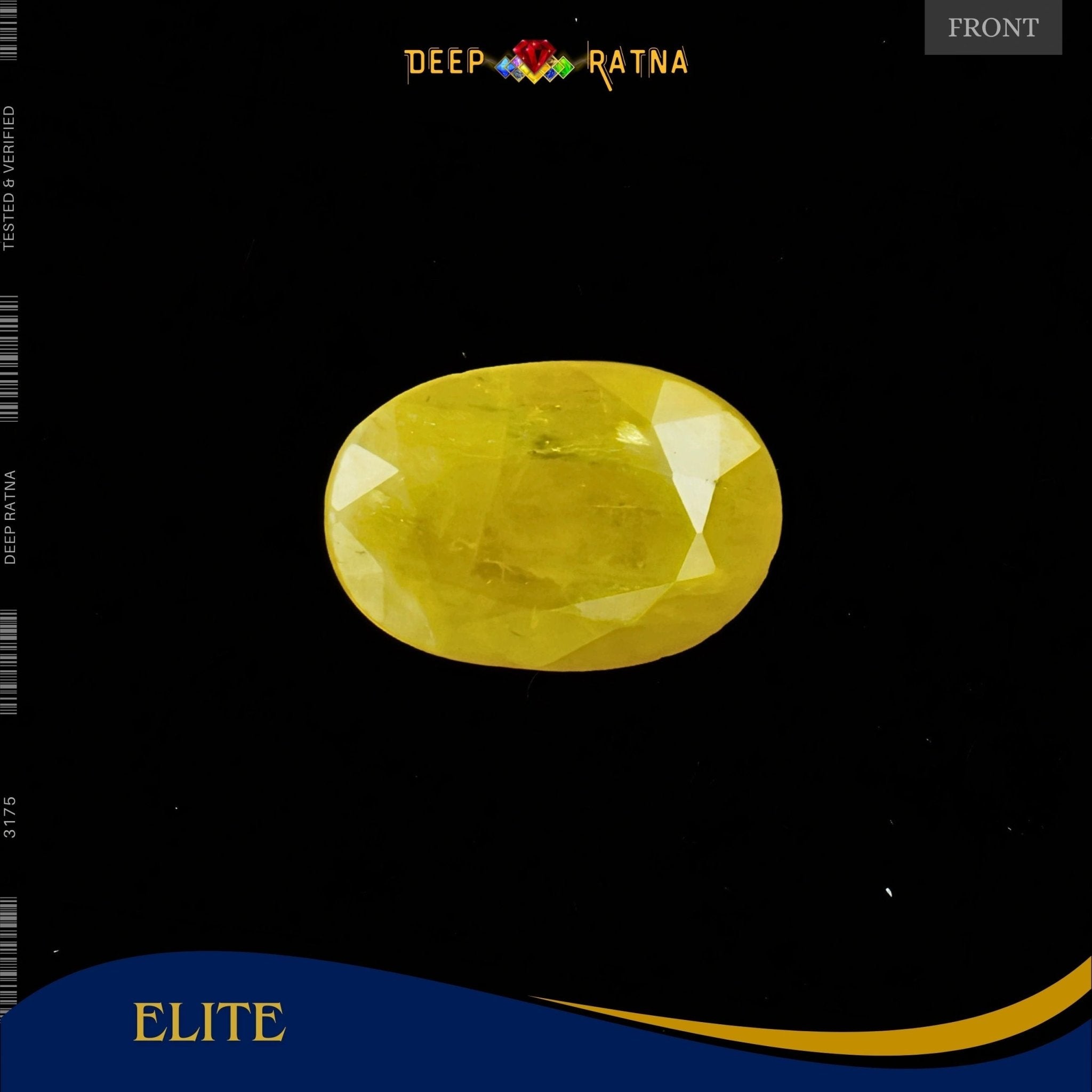 Yellow Sapphire 3.85 Carat (Thailand) - Deep Ratna