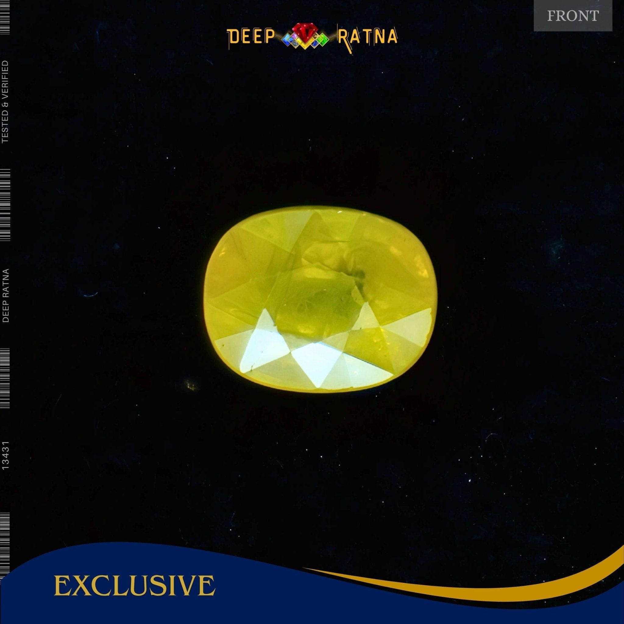 Yellow Sapphire 3.85 Carat (Thailand) - Deep Ratna