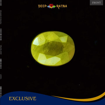 Yellow Sapphire 3.86 Carat (Thailand) - Deep Ratna