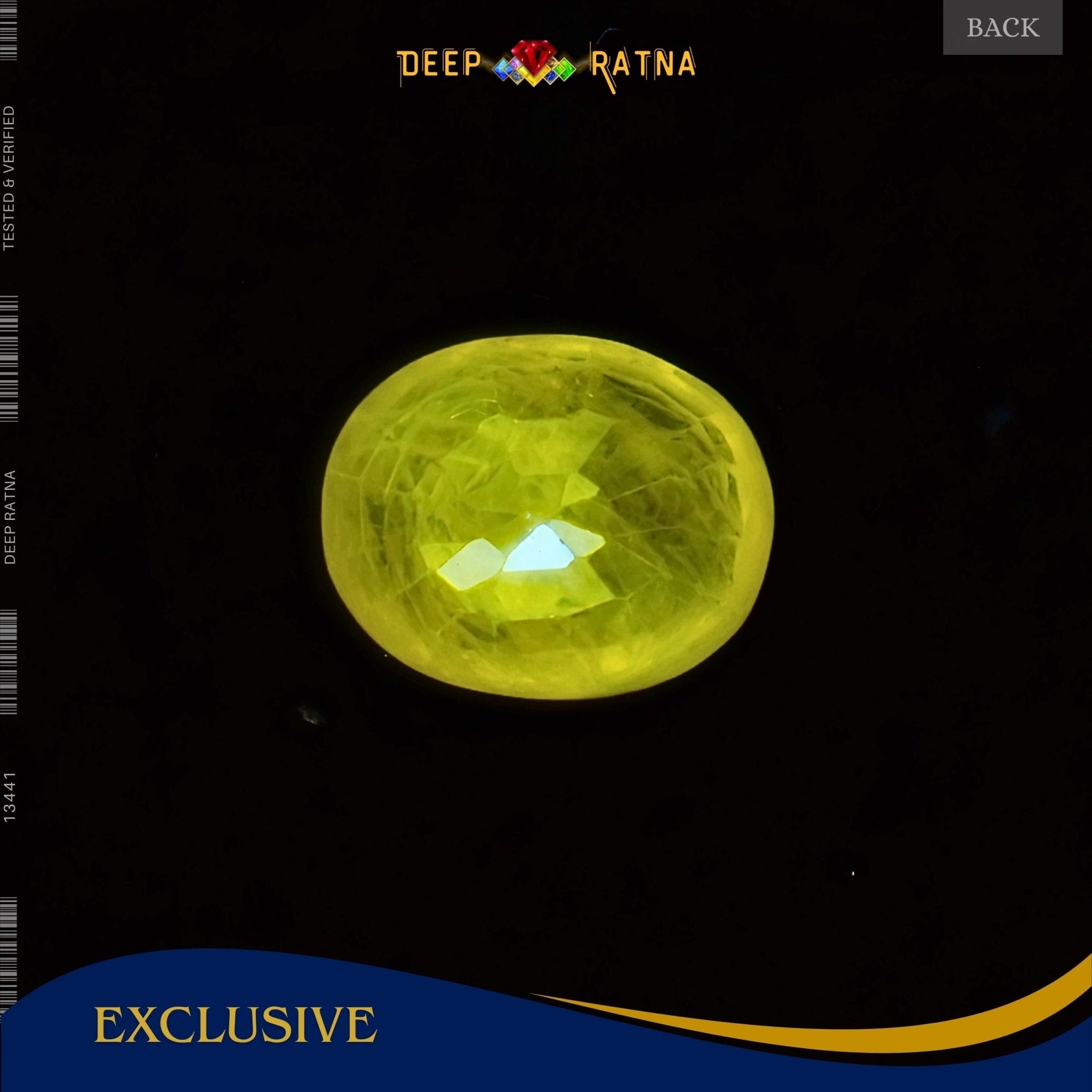 Yellow Sapphire 3.86 Carat (Thailand) - Deep Ratna