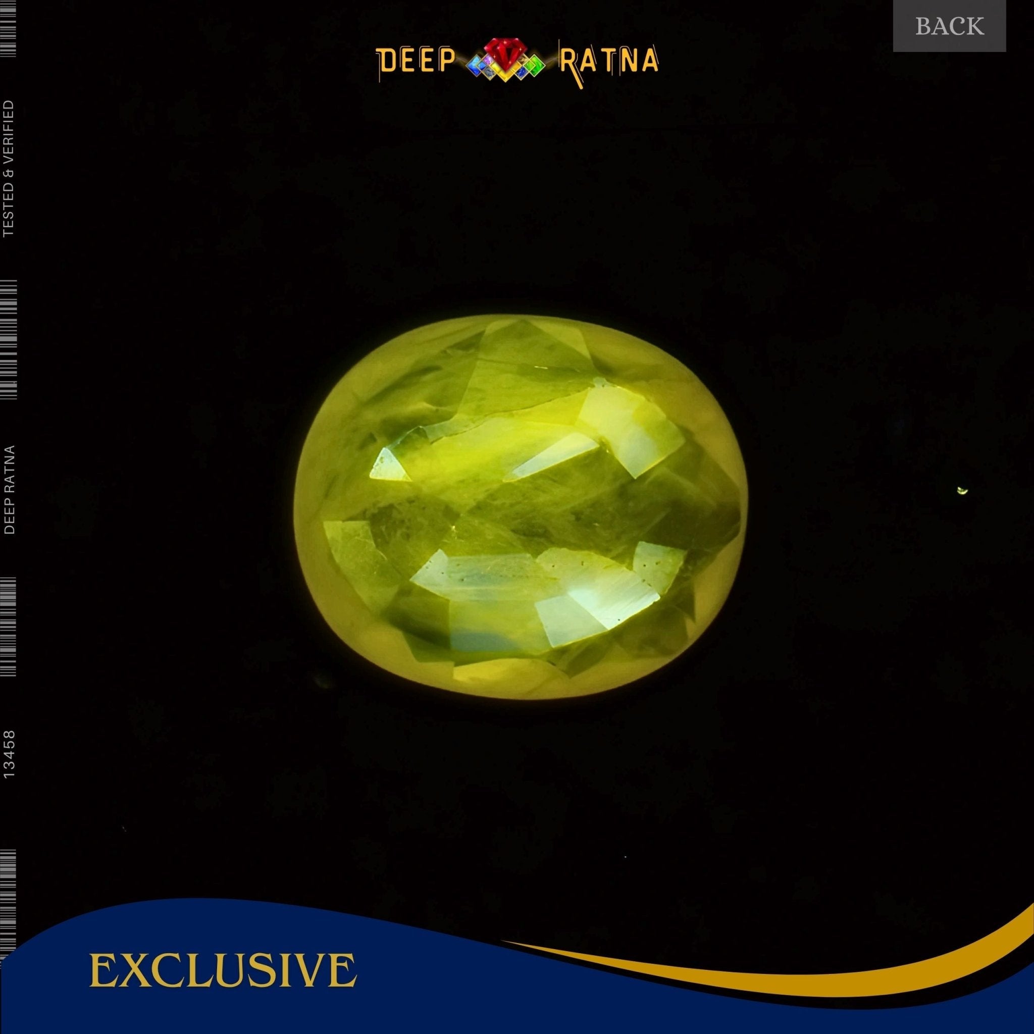 Yellow Sapphire 3.87 Carat (Thailand) - Deep Ratna
