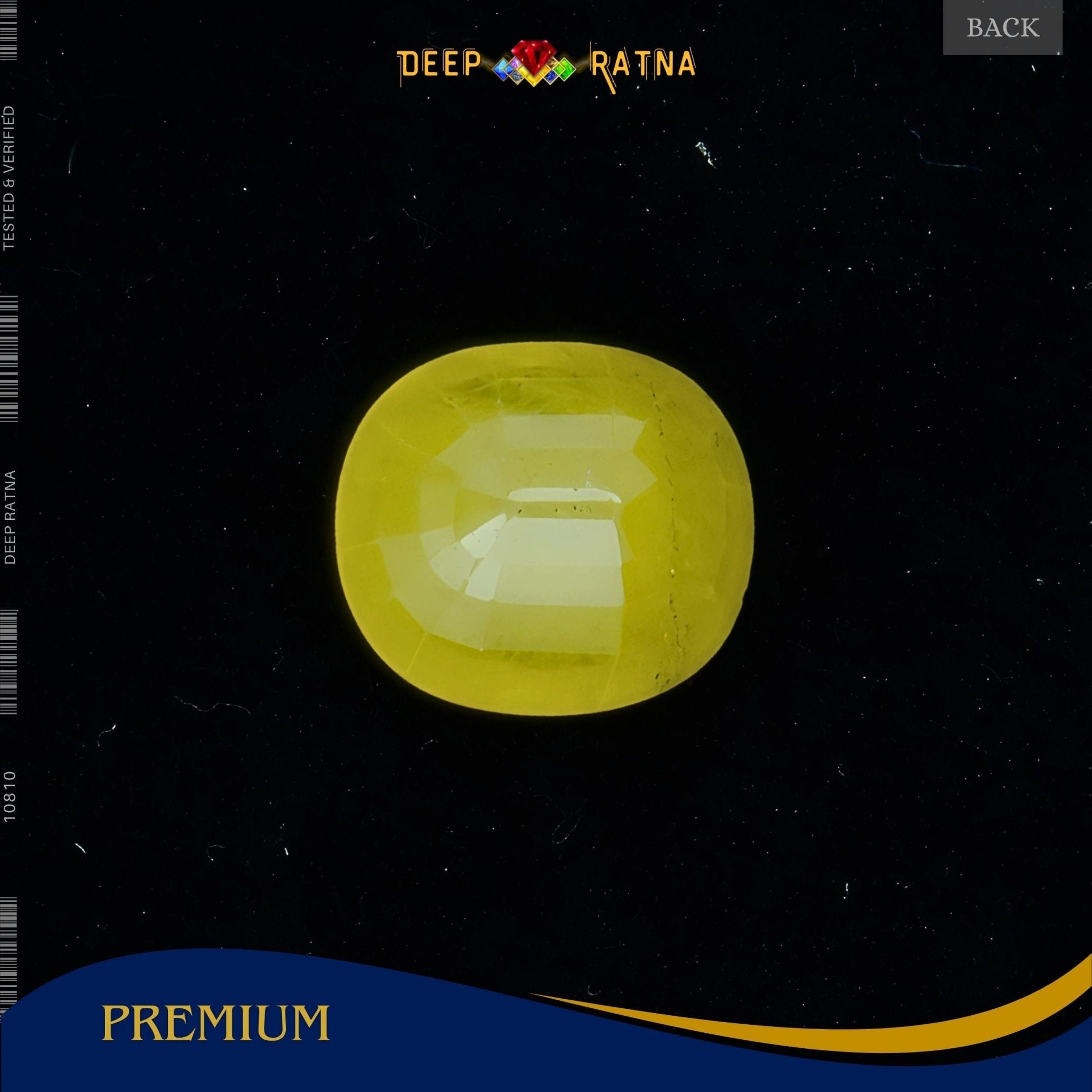 Yellow Sapphire 3.88 Carat (Thailand) - Deep Ratna