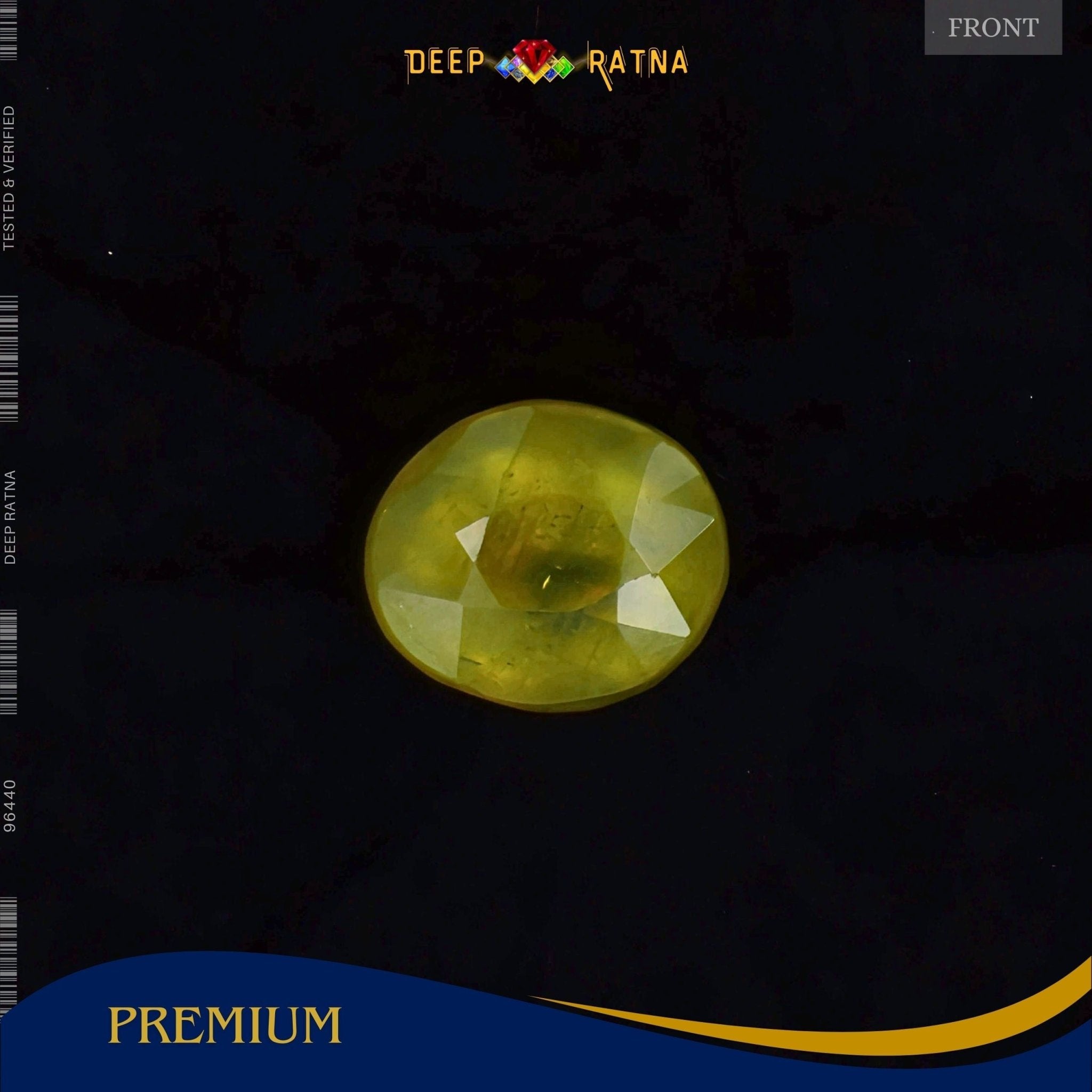 Yellow Sapphire 3.90 Carat (Thailand) - Deep Ratna