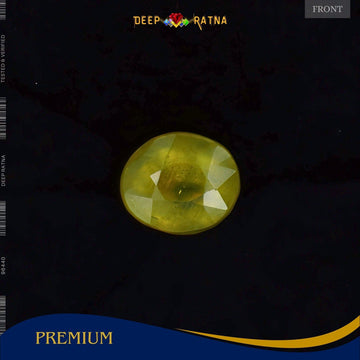 Yellow Sapphire 3.90 Carat (Thailand) - Deep Ratna