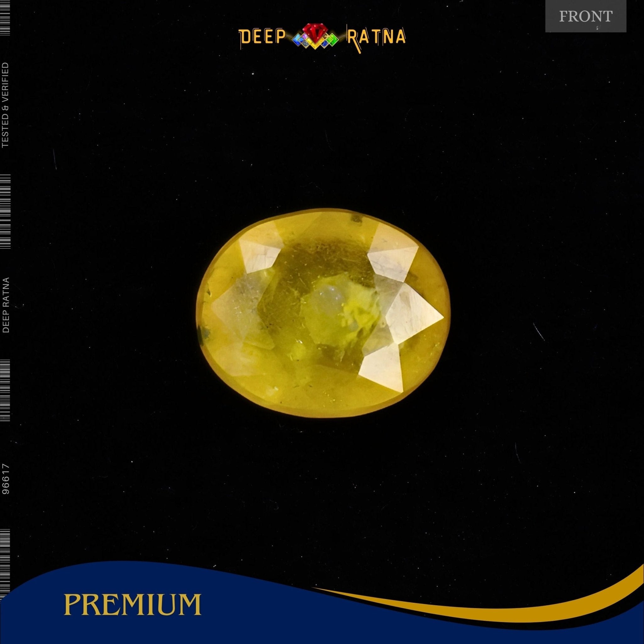 Yellow Sapphire 3.90 Carat (Thailand) - Deep Ratna