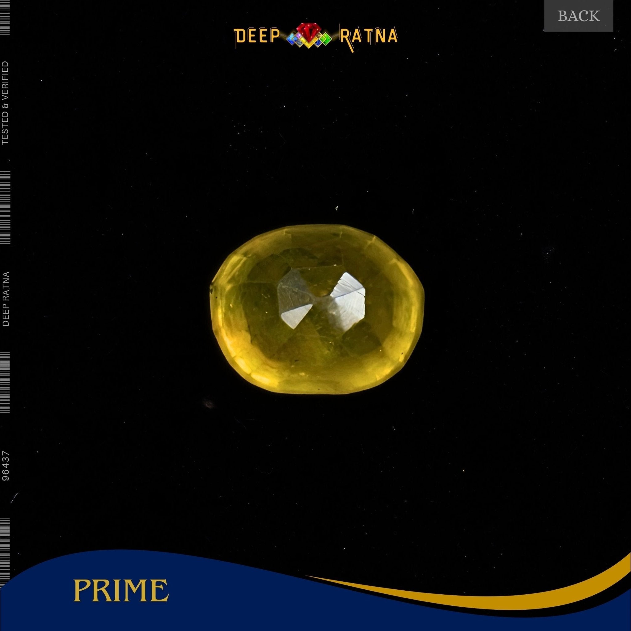 Yellow Sapphire 3.90 Carat (Thailand) - Deep Ratna