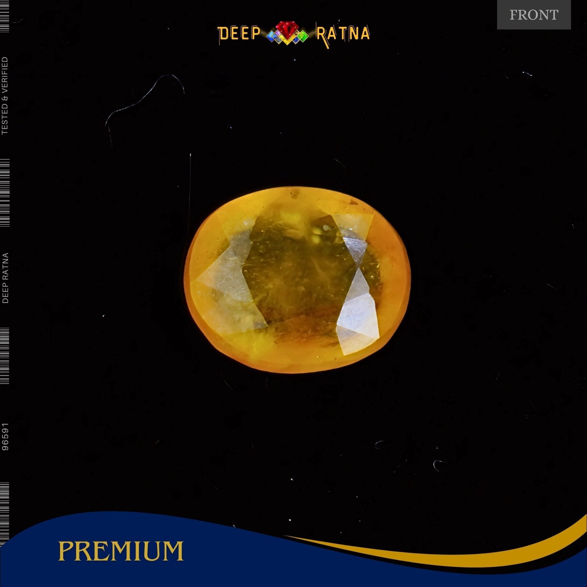 Yellow Sapphire 3.90 Carat (Thailand) - Deep Ratna