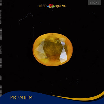 Yellow Sapphire 3.90 Carat (Thailand) - Deep Ratna