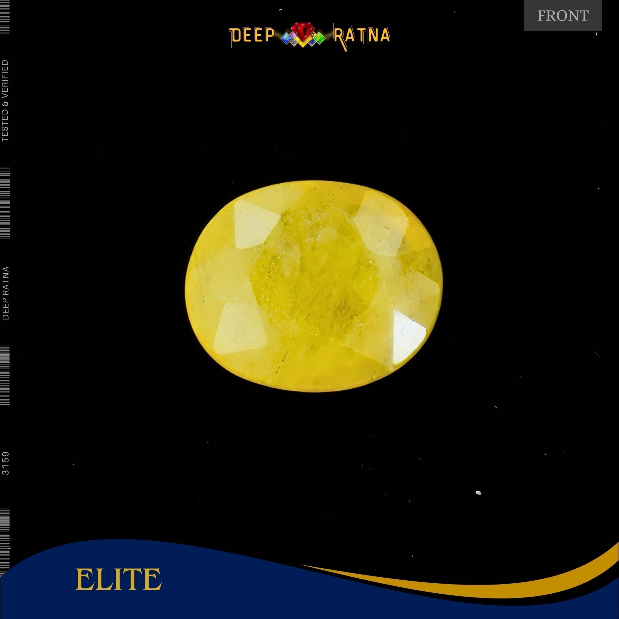 Yellow Sapphire 3.90 Carat (Thailand) - Deep Ratna