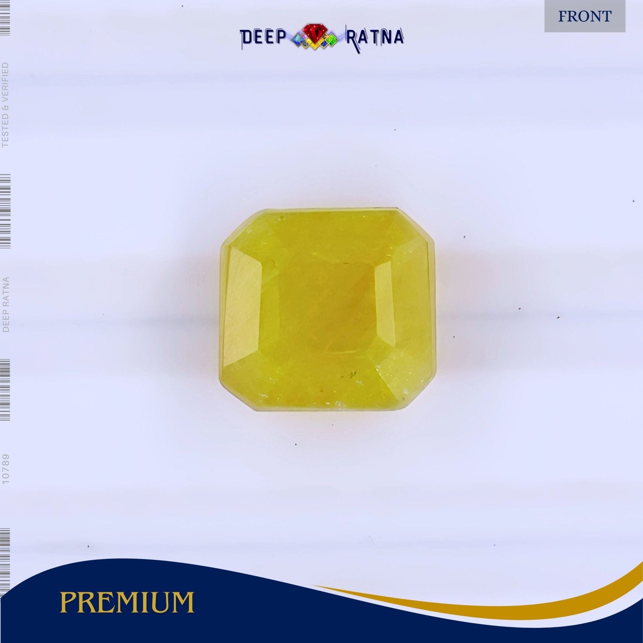 Yellow Sapphire 3.91 Carat (Thailand) - Deep Ratna