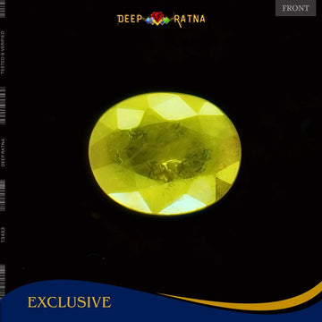 Yellow Sapphire 3.95 Carat (Thailand) - Deep Ratna