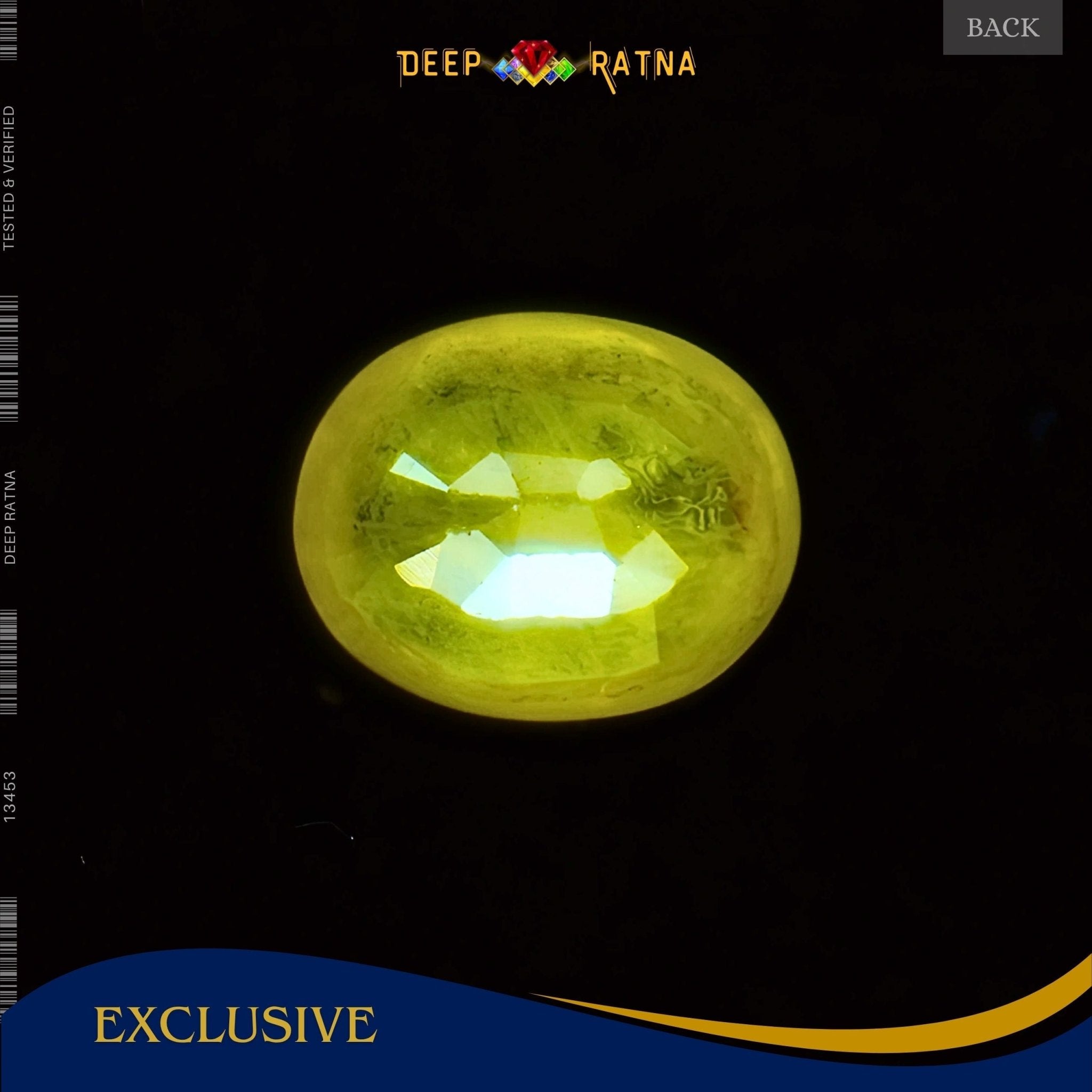 Yellow Sapphire 3.95 Carat (Thailand) - Deep Ratna