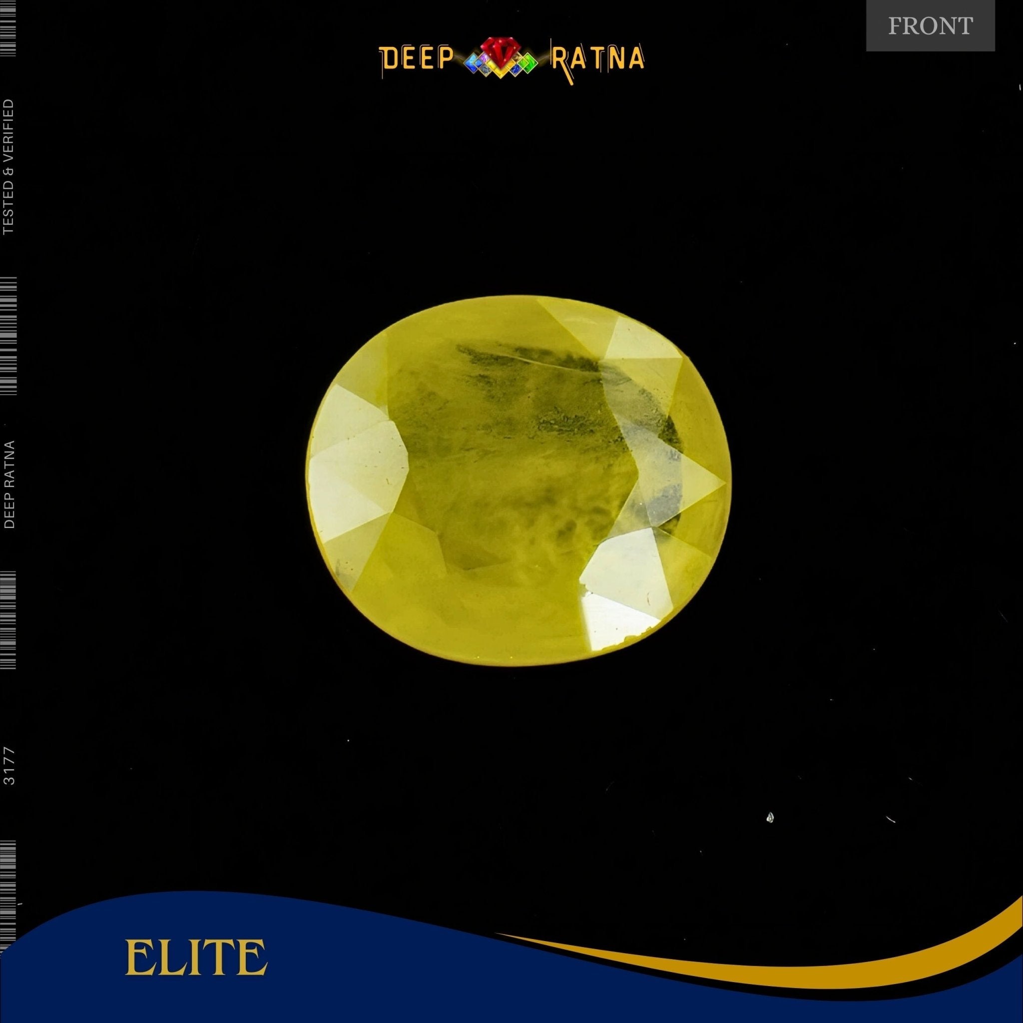 Yellow Sapphire 3.95 Carat (Thailand) - Deep Ratna