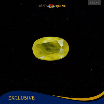 Yellow Sapphire 3.97 Carat (Thailand) - Deep Ratna